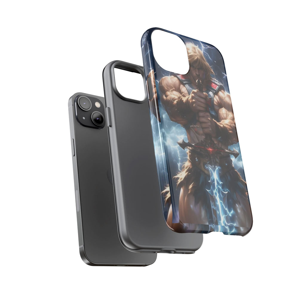 He-Man Masters of the Universe Tough Cases for iPhones, Samsung, and Pixel