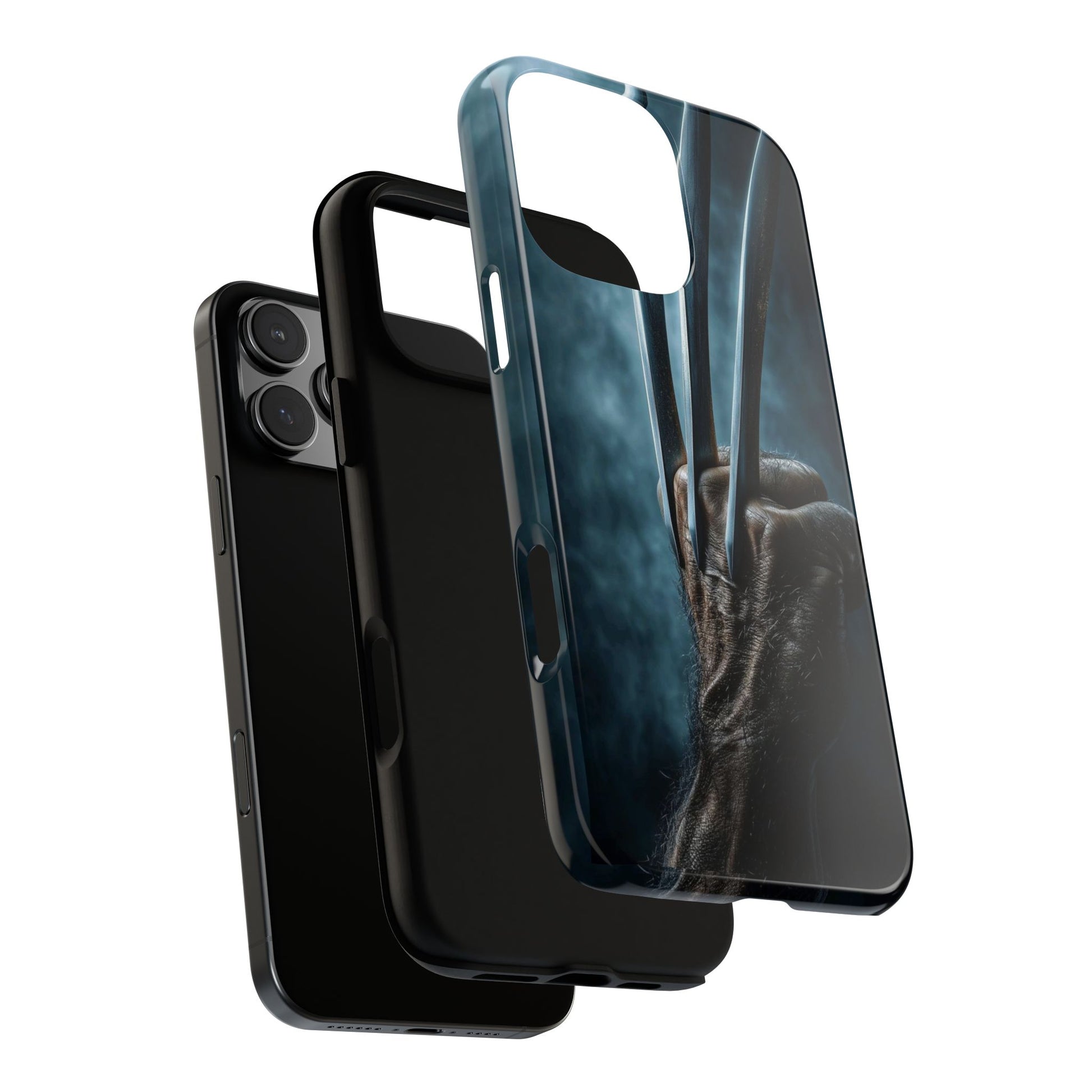 Logan's Claws Wolverine Tough Cases for iPhones, Samsung, and Pixel
