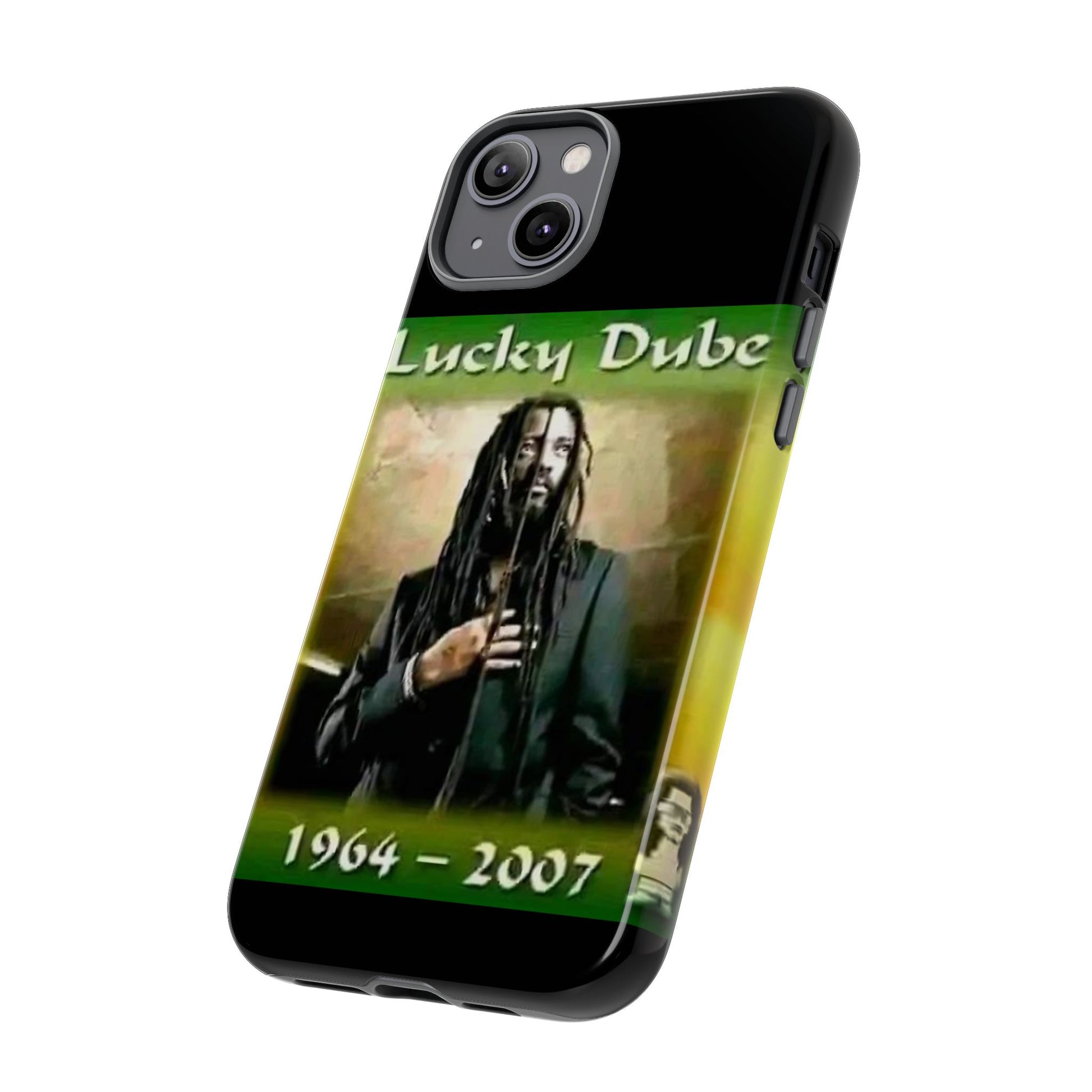 Lucky Dube Tough Cases for iPhones, Samsung, and Pixel