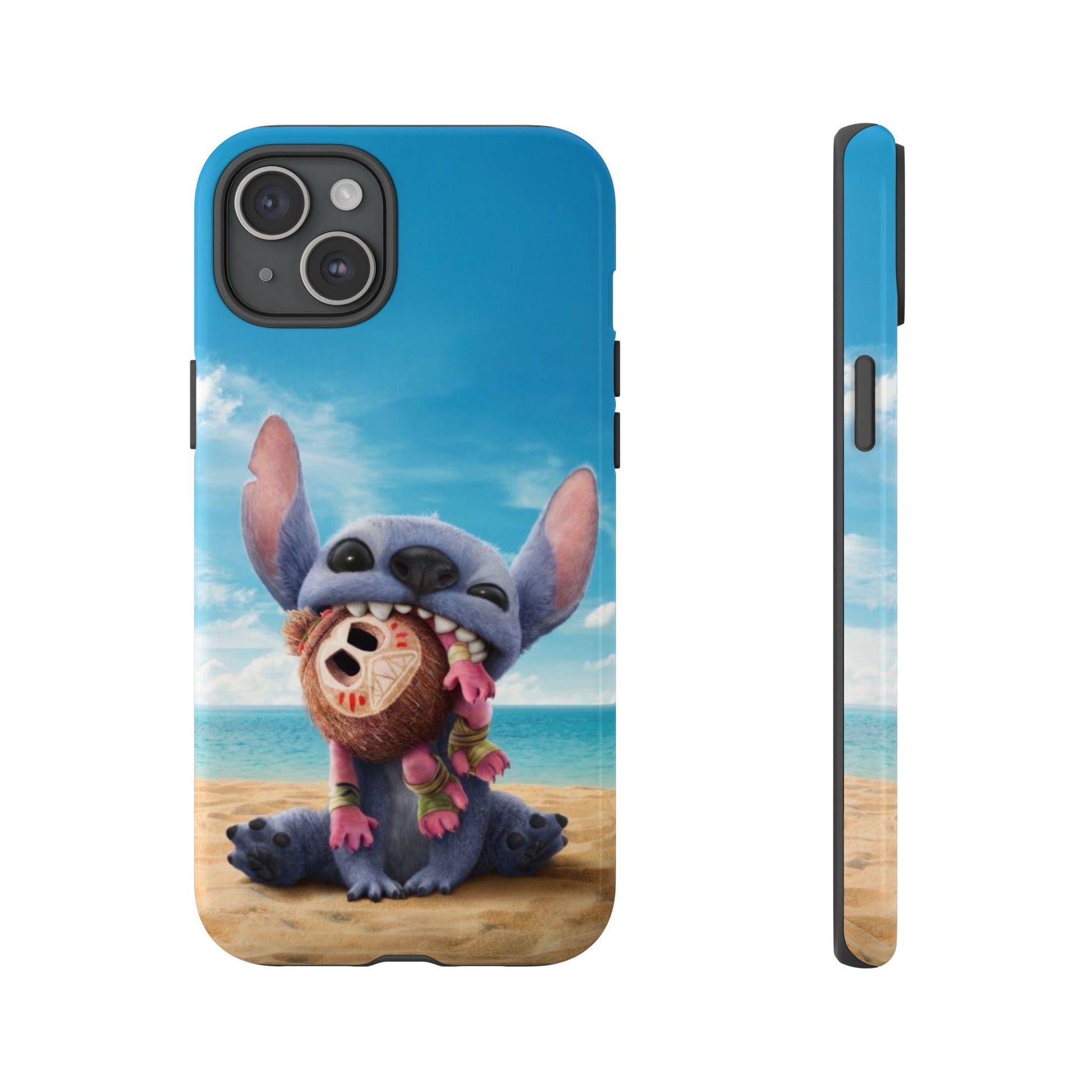 Stitch Beach Sunset Landscape Phone Case for iPhone, Samsung Galaxy, & Pixel Phones