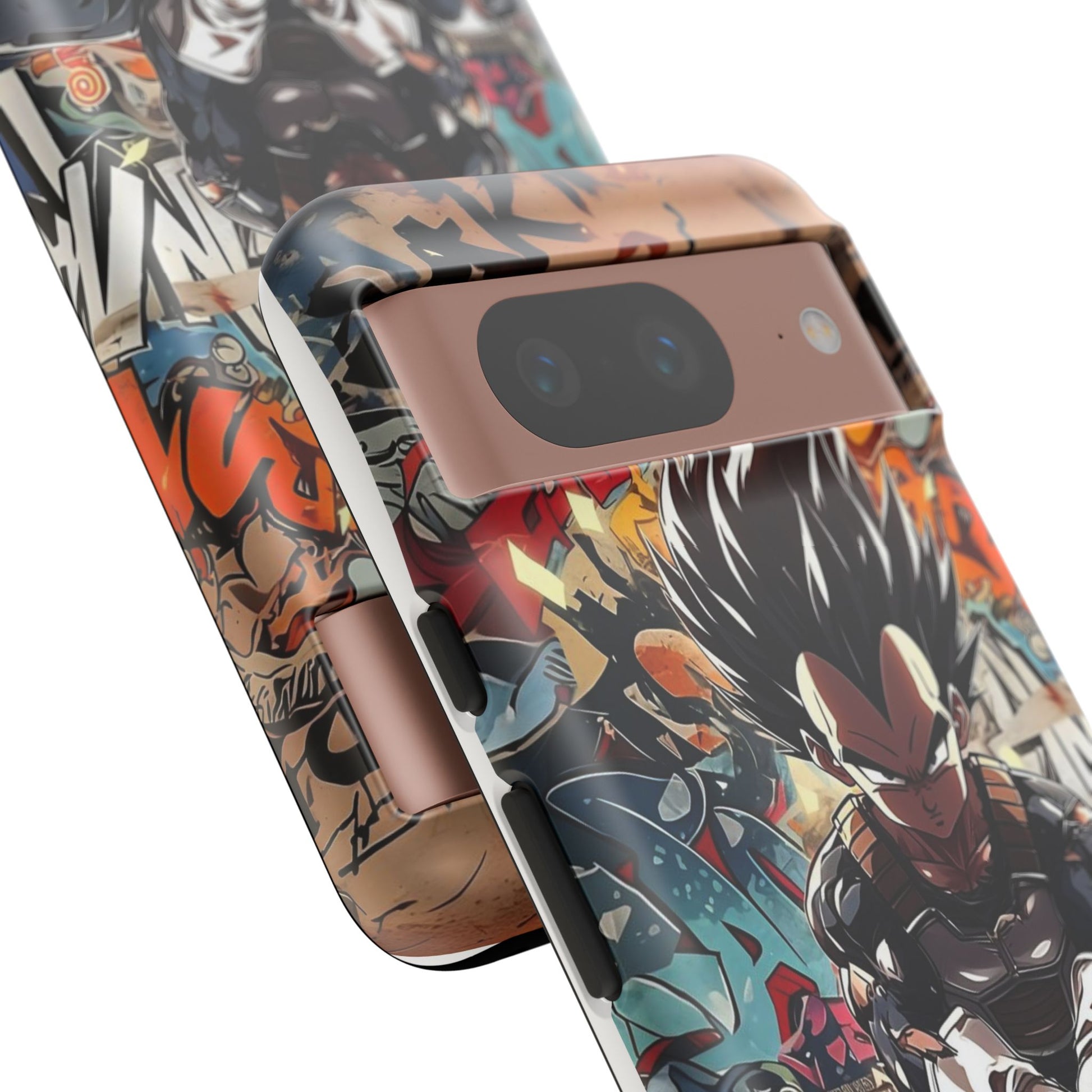 Anime Vegeta Dragon ball Z Tough Cases for iPhones, Samsung, and Pixel