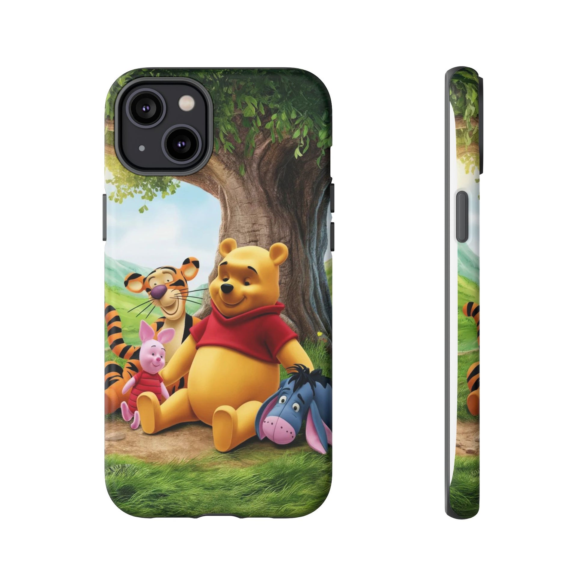 Cute Pooh Bear Phone Case, Tough Cases, Disney Phone for iPhones, Samsung, and Pixel