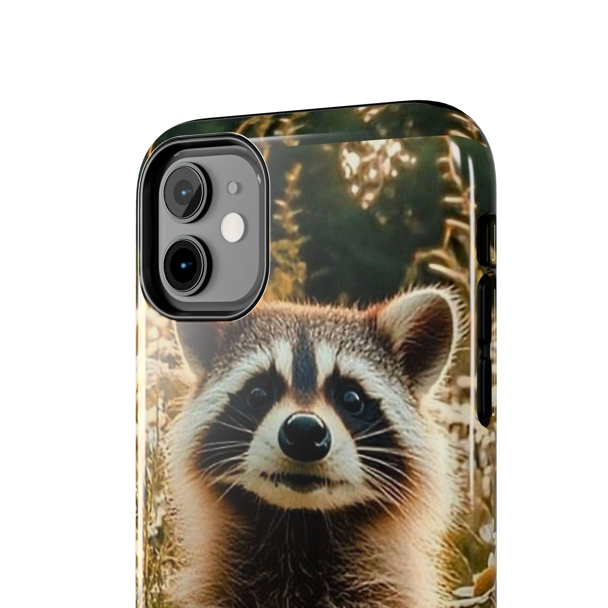 Cute Raccoon Theme Phone Cases for iPhones & Samsung Phones