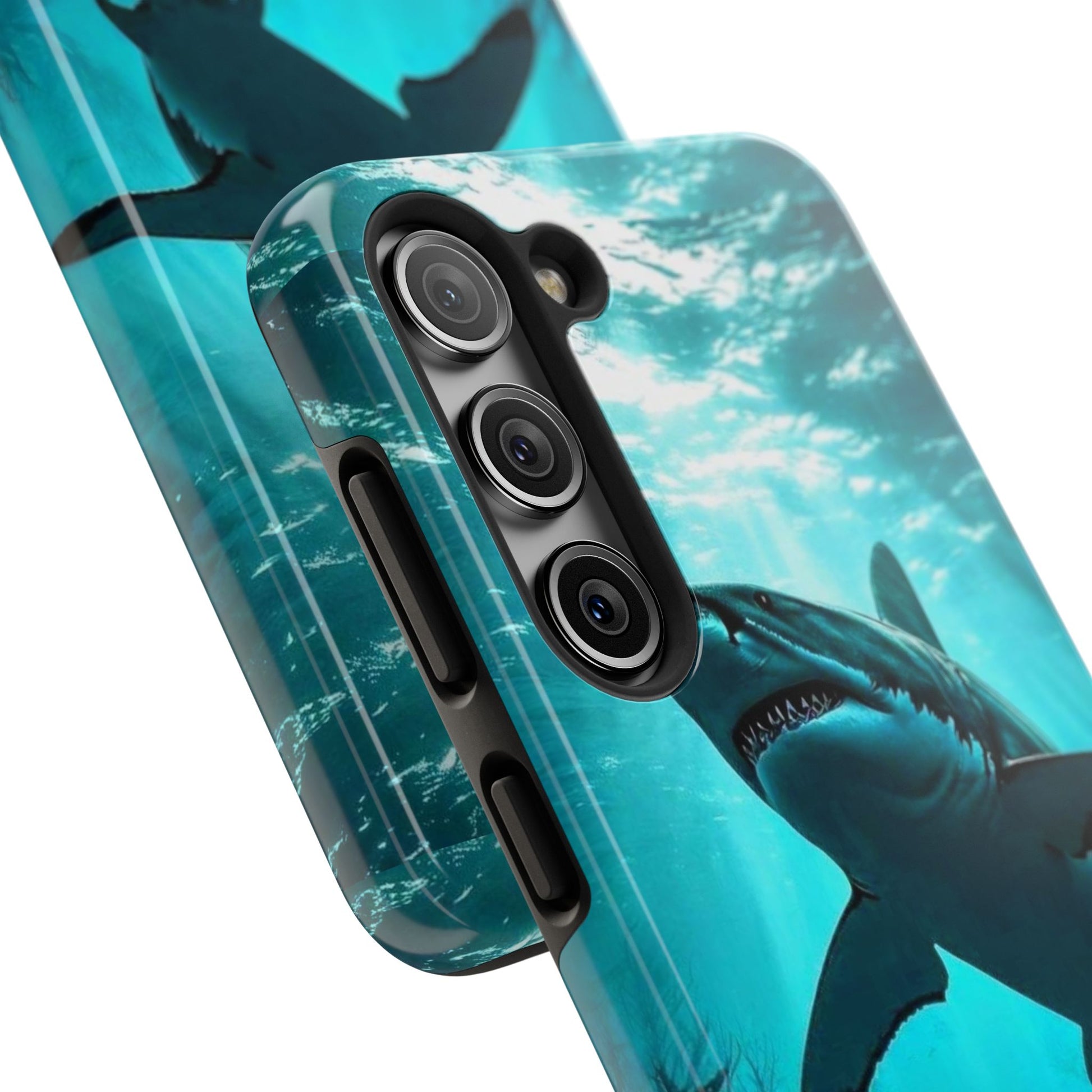 Killer Shark Theme Phone Cases for iPhones & Samsung Phones