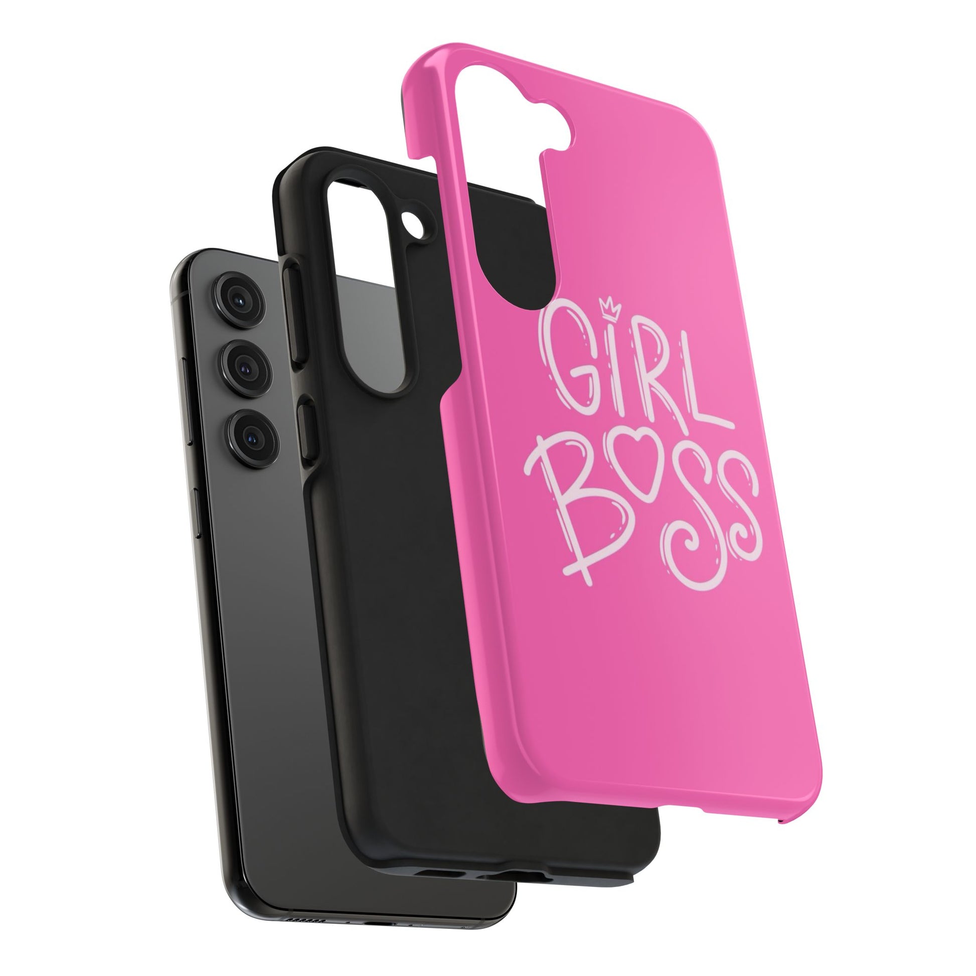 Girl Boss Girly Theme Phone Cases for iPhones & Samsung Phones