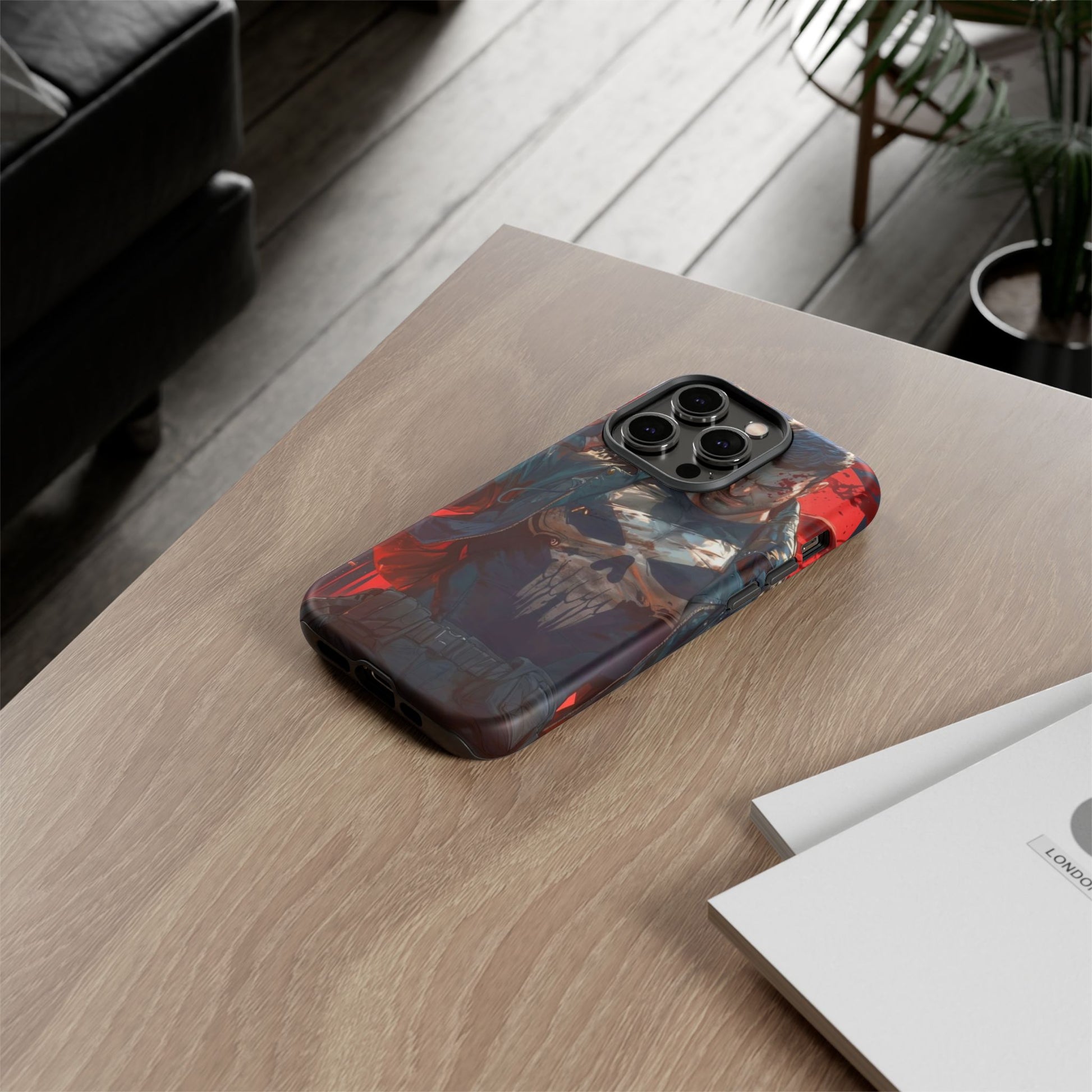 Punisher Tough Cases for iPhones, Samsung, and Pixel