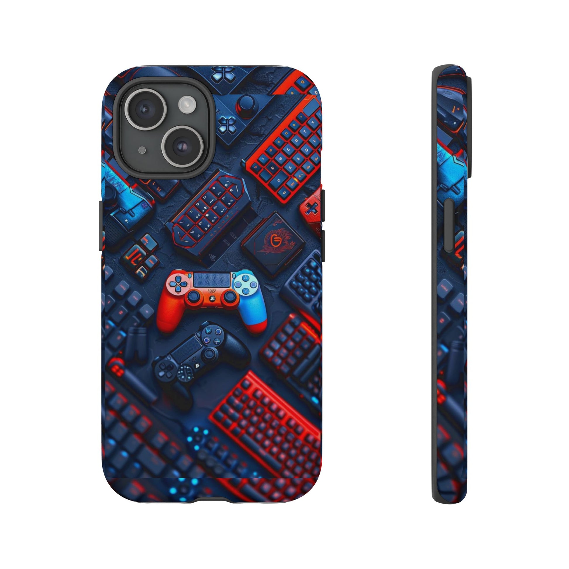 Gamer Themed Controllers Tough Cases for iPhones, Samsung, and Pixel