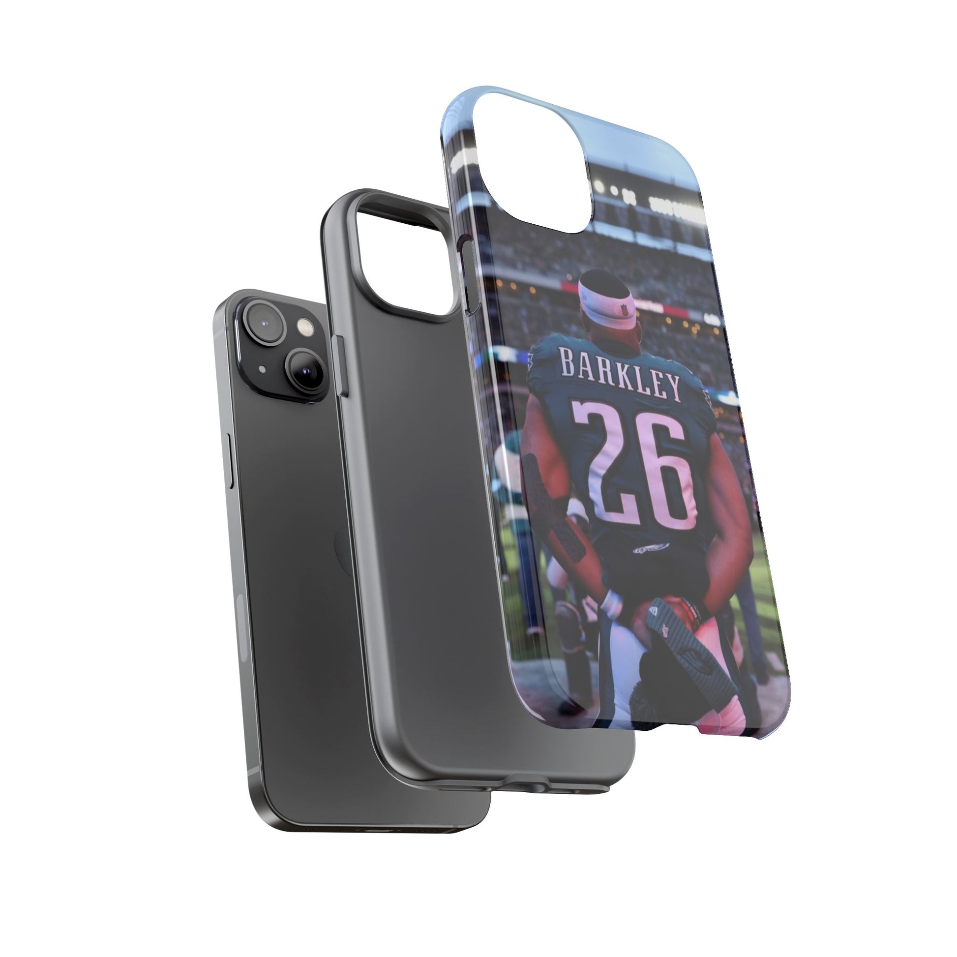 Eagles Football Saquon Barkley Tough Cases for iPhones, Samsung, and Pixel