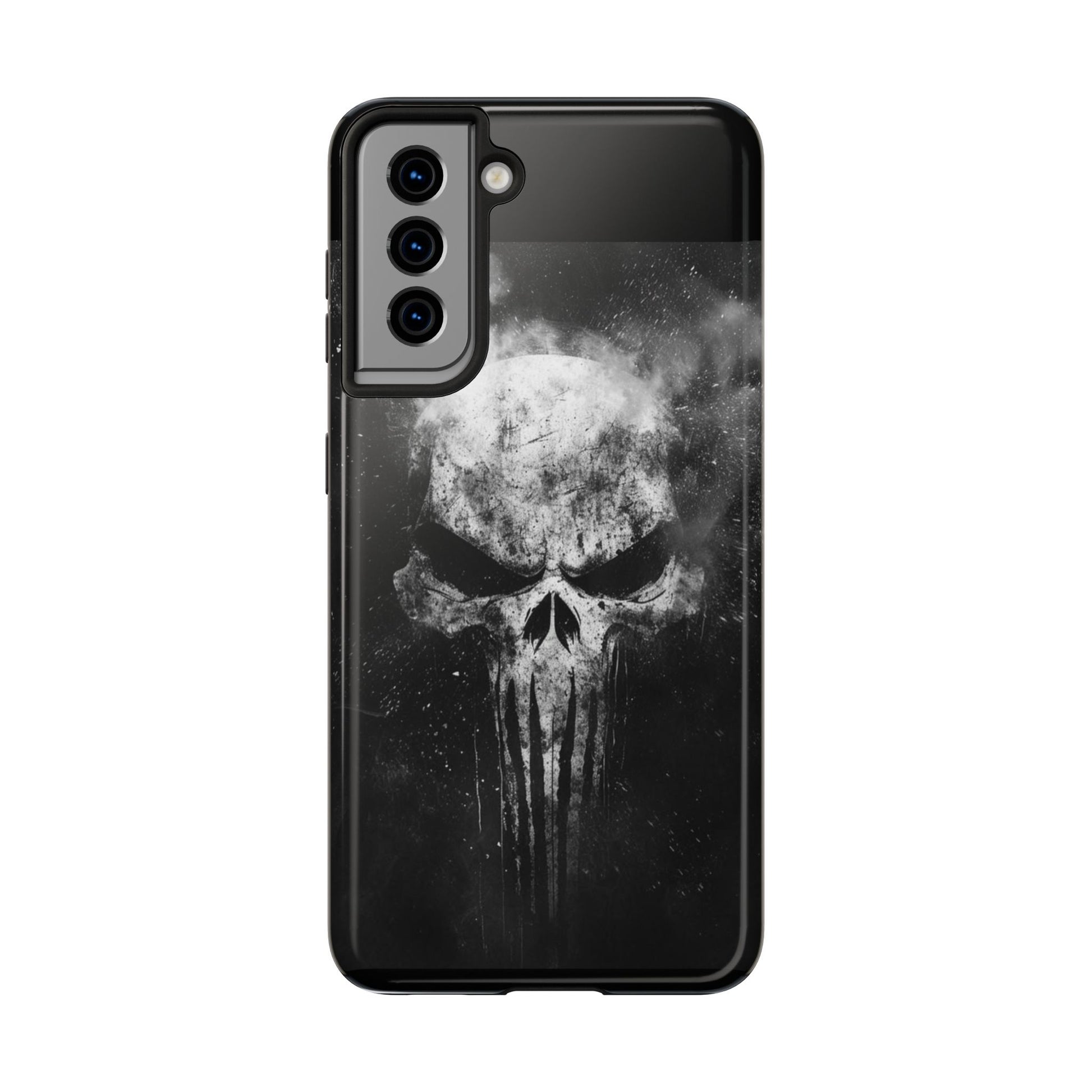 Smoking Skull Theme Phone Case for iPhone & Samsung Galaxy Phones