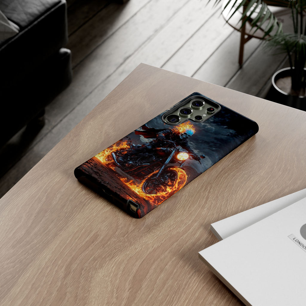 Marvel's Ghost Rider Tough Cases for iPhones, Samsung, and Pixel