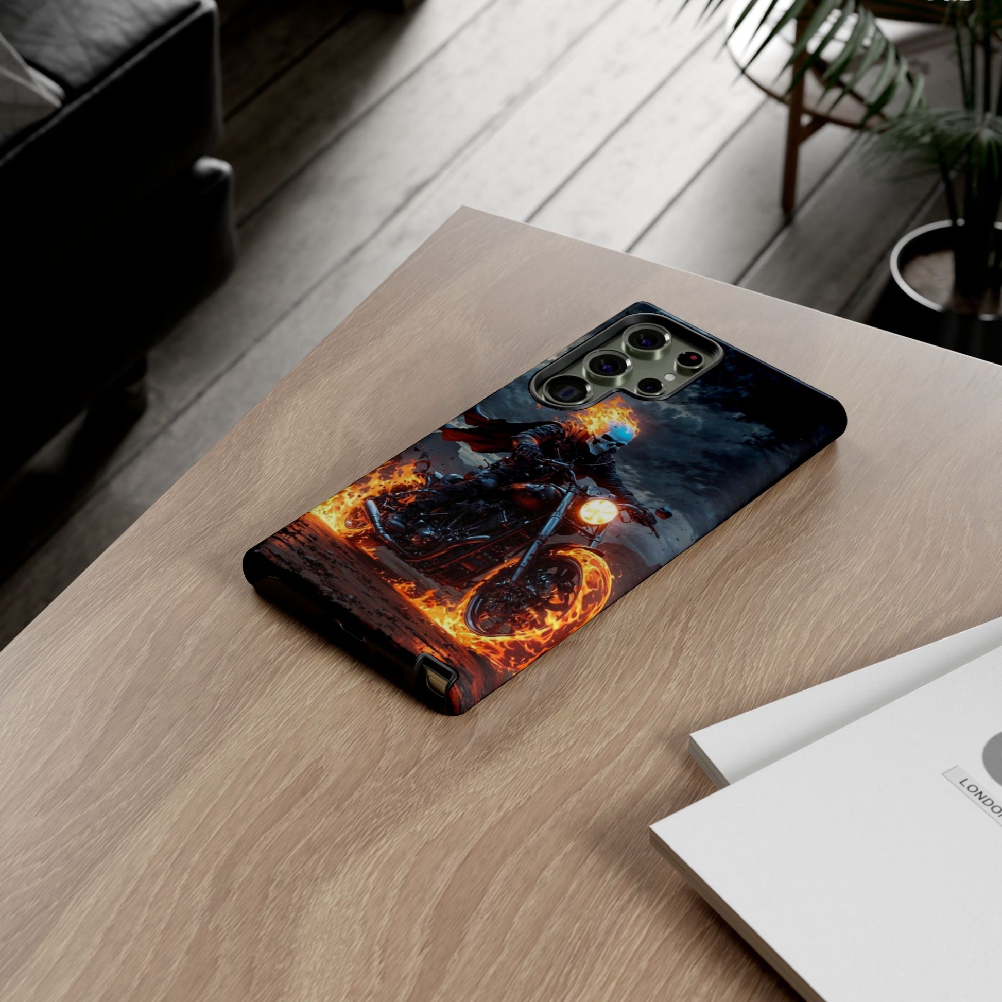 Marvel's Ghost Rider Tough Cases for iPhones, Samsung, and Pixel