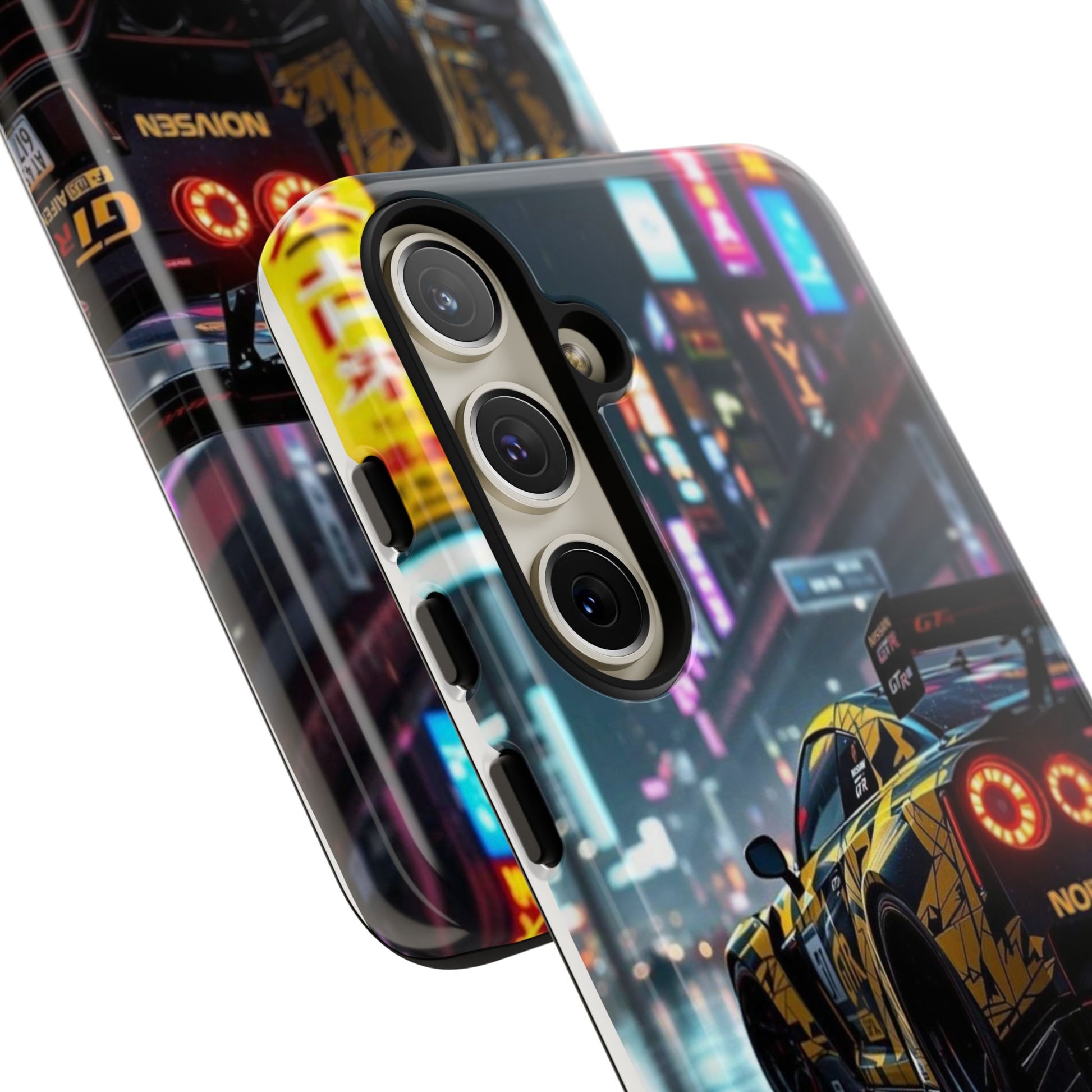 Nissan GTR in Japan Art Tough Cases for iPhones, Samsung, and Pixel
