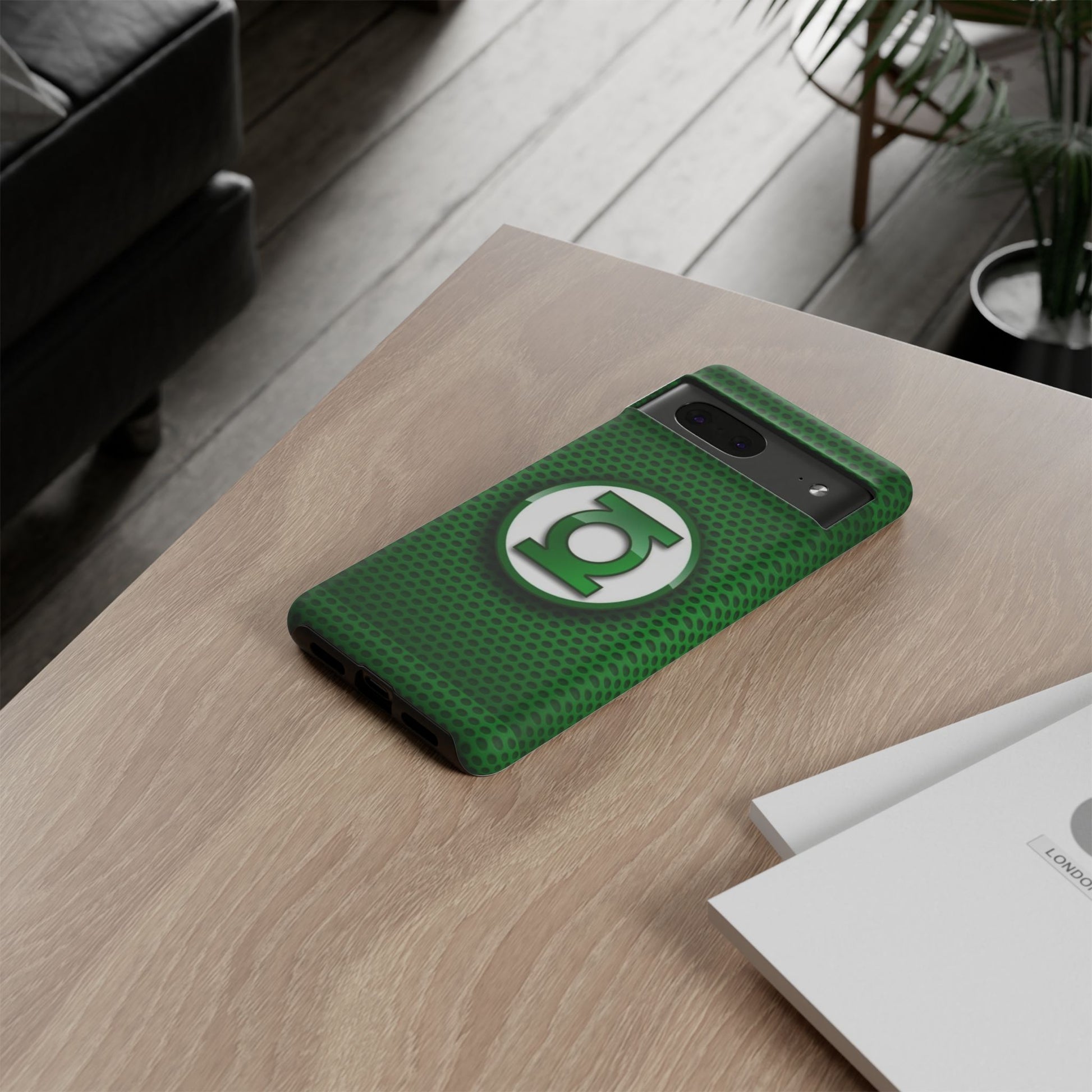Green Lantern Logo Phone Case, Tough Cases, DC Case for iPhones, Samsung, and Pixel