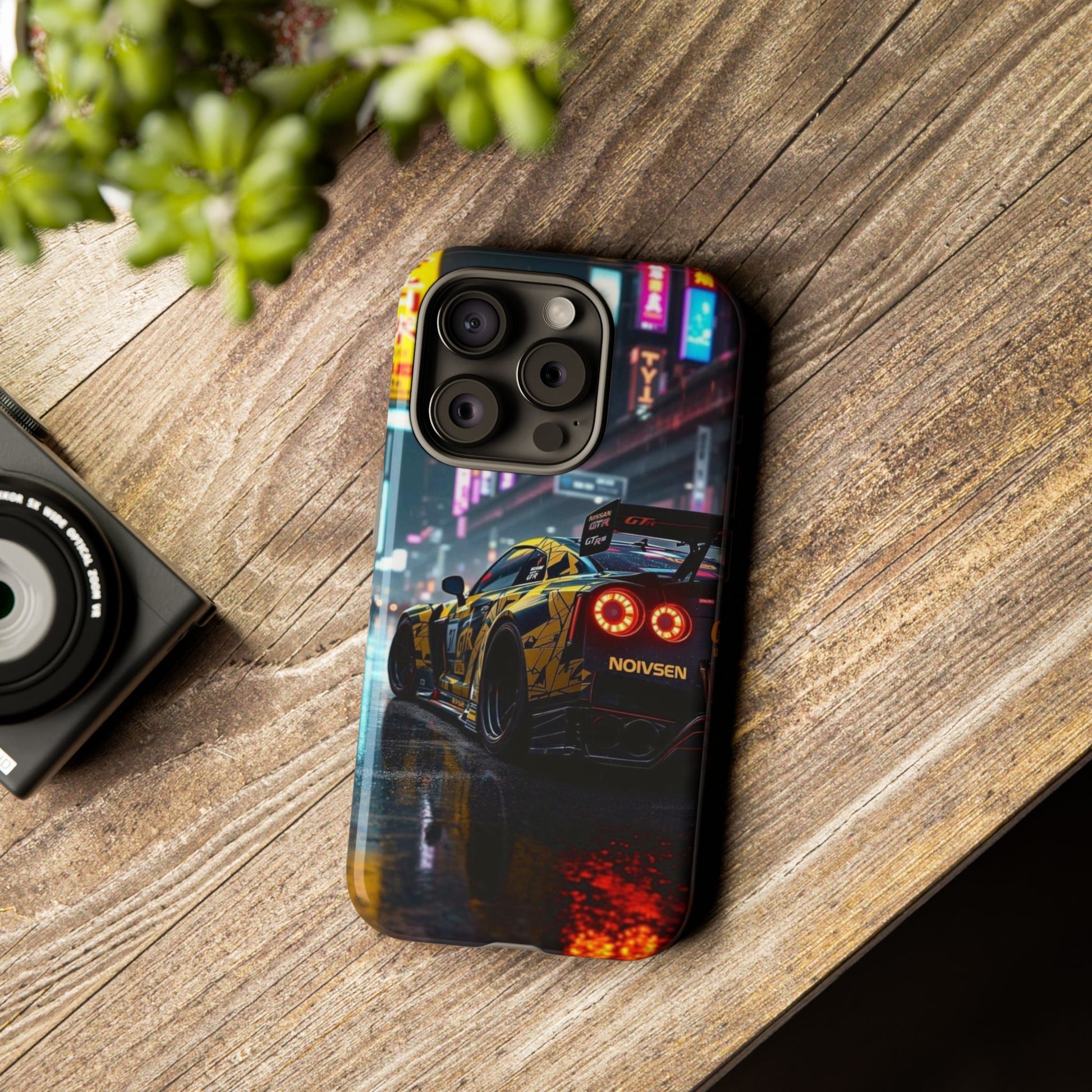 Nissan GTR in Japan Art Tough Cases for iPhones, Samsung, and Pixel