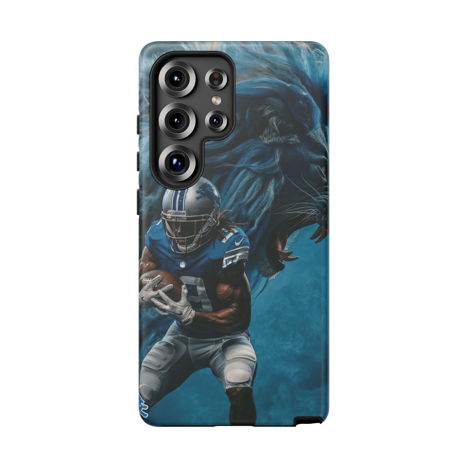 Detroit Lions Player Football Phone Case, Tough Cases for iPhones, Samsung, and Pixel