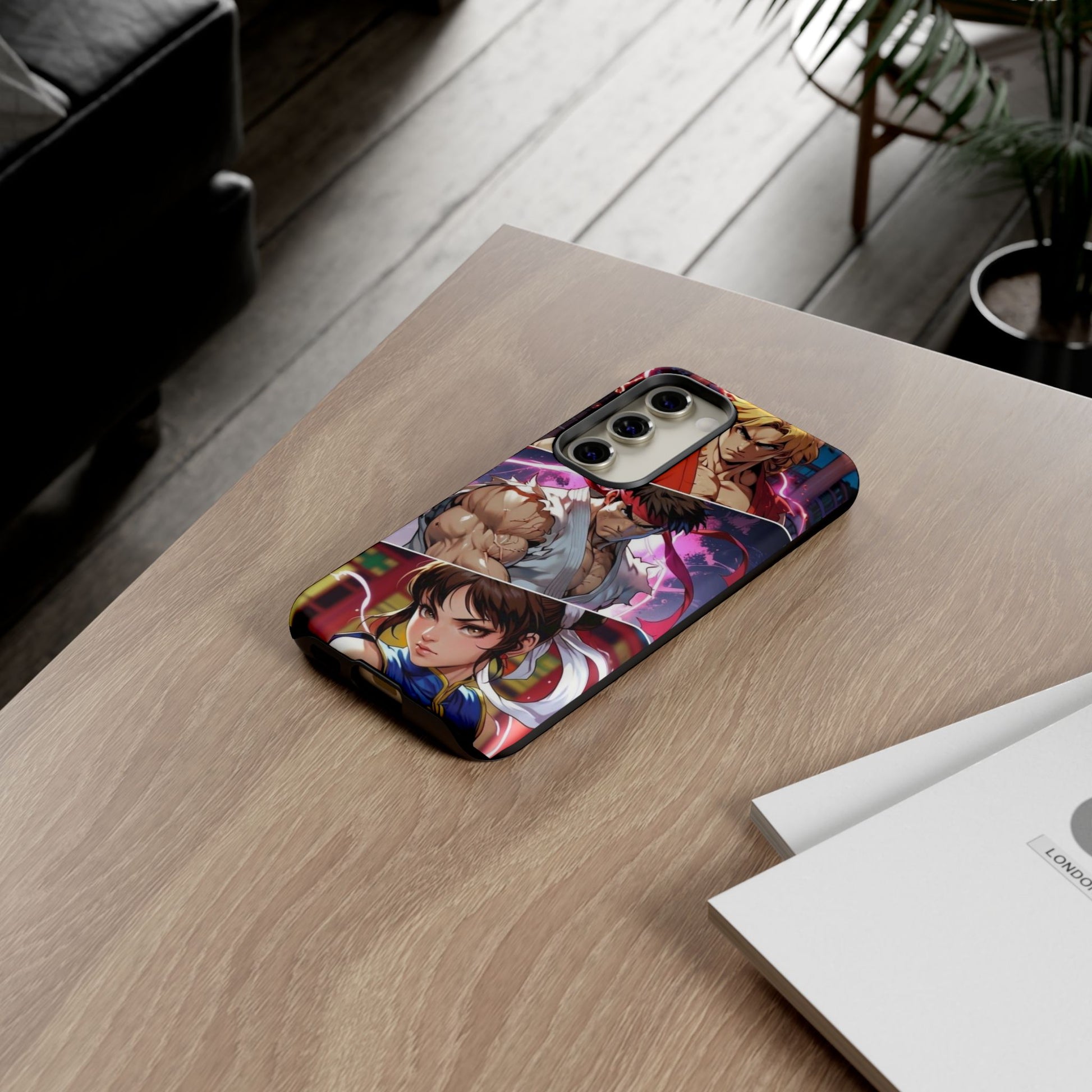 Street Fighter Gamer Theme Tough Cases for iPhones, Samsung, and Pixel