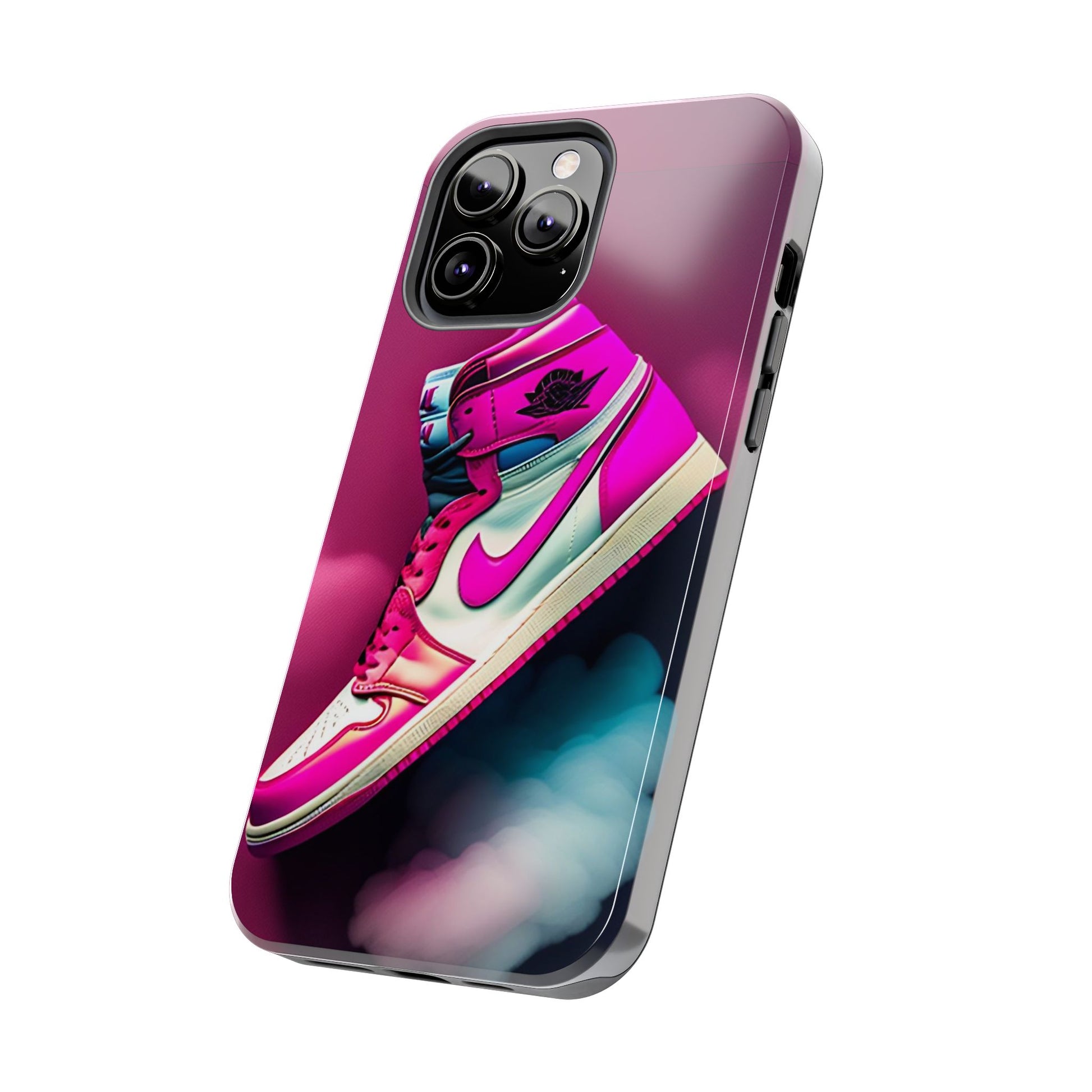 Pink Jordan Sneakers Phone Cases for iPhones & Samsung Phones