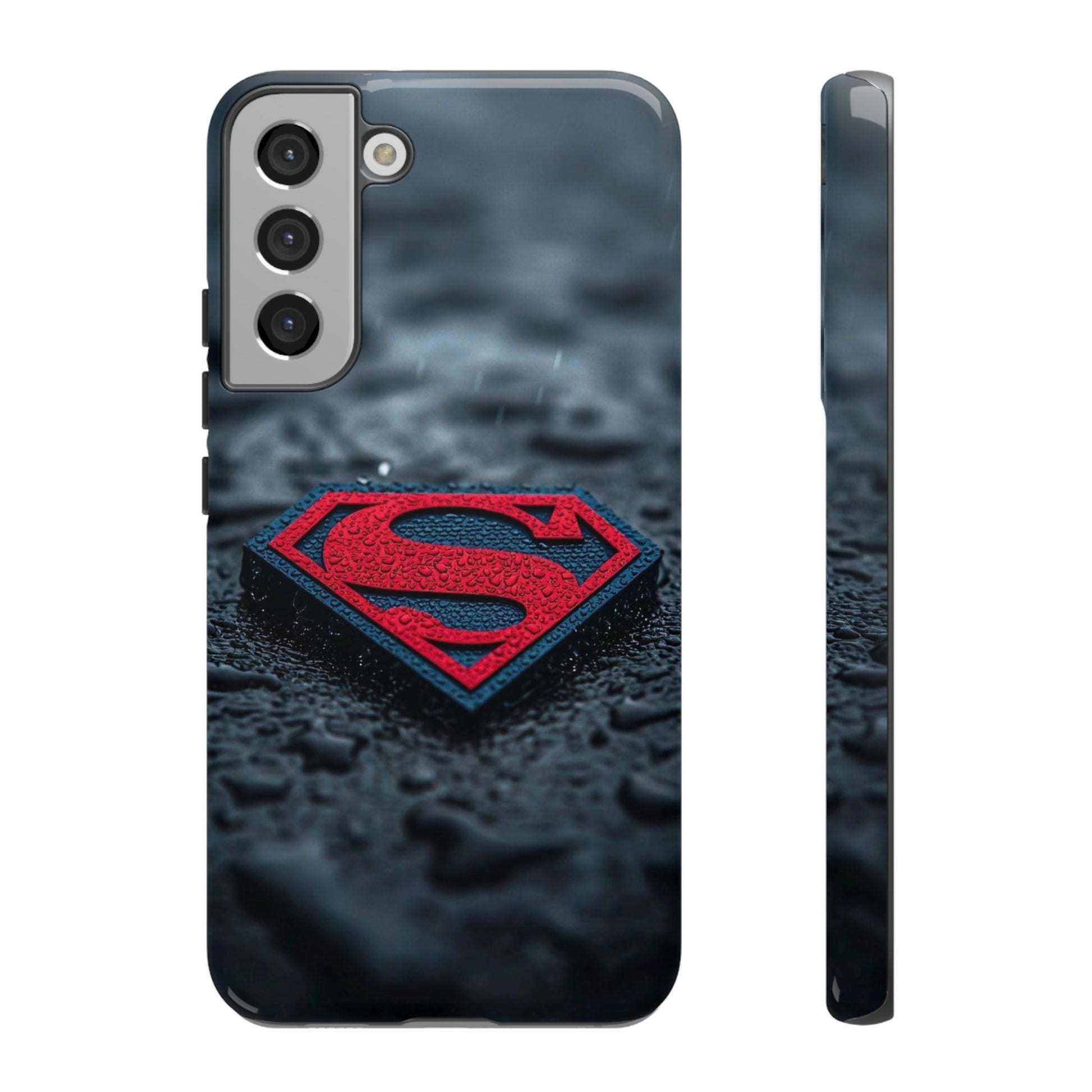 Superman Logo Tough Cases for iPhones, Samsung, and Pixel