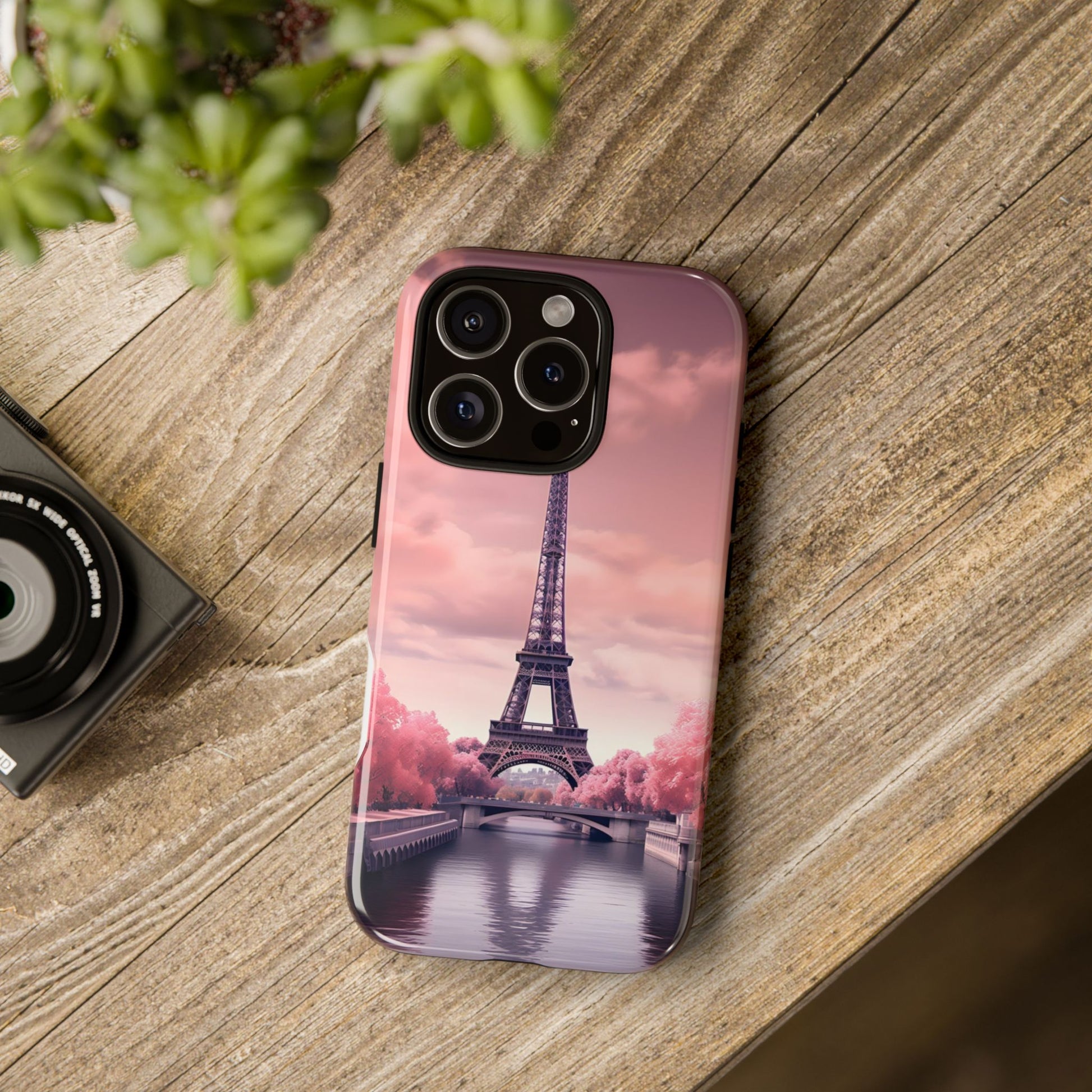 Eiffel Tower Paris Tough Cases for iPhones, Samsung, and Pixel