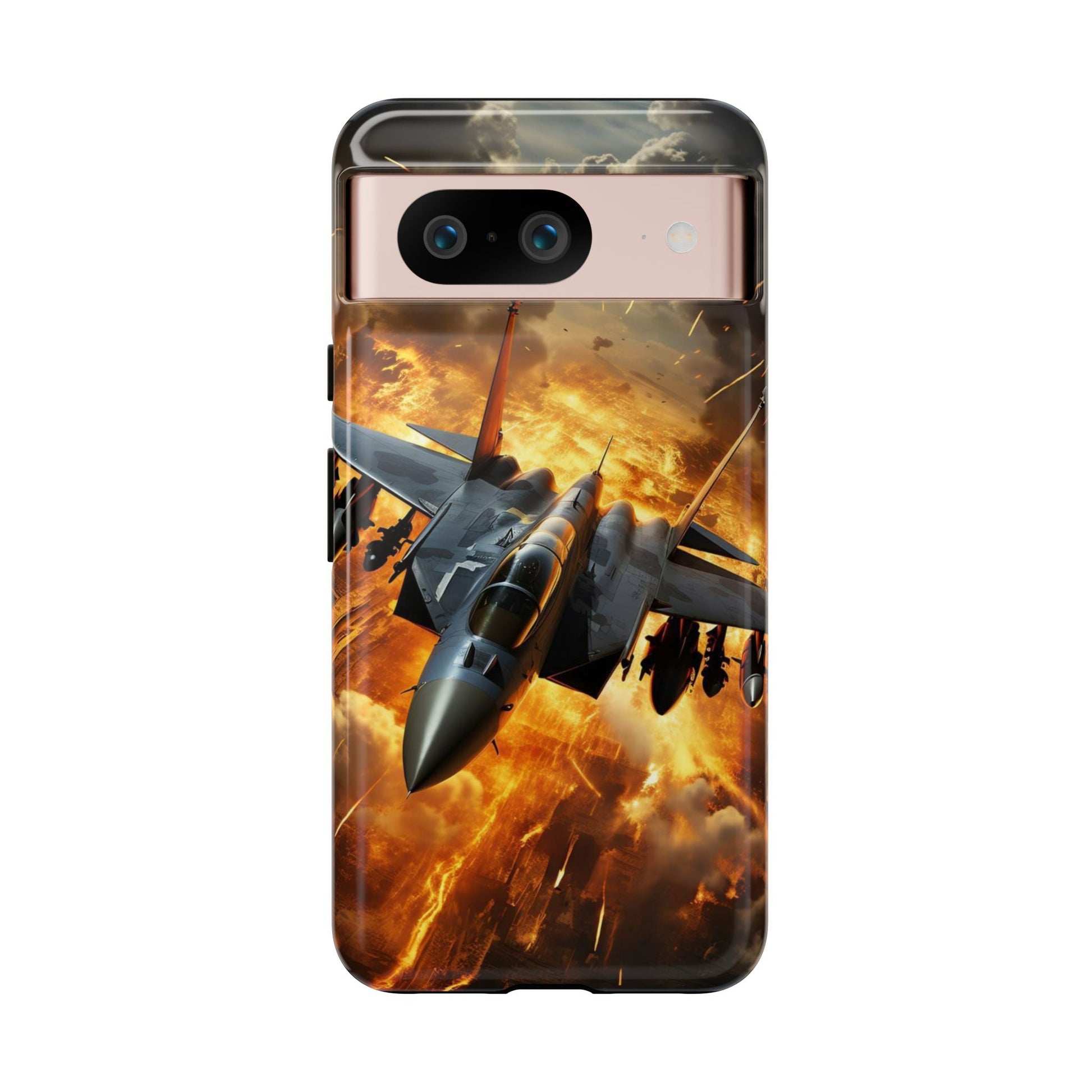 F-15 Fighter Jet Tough Cases for iPhones, Samsung, and Pixel