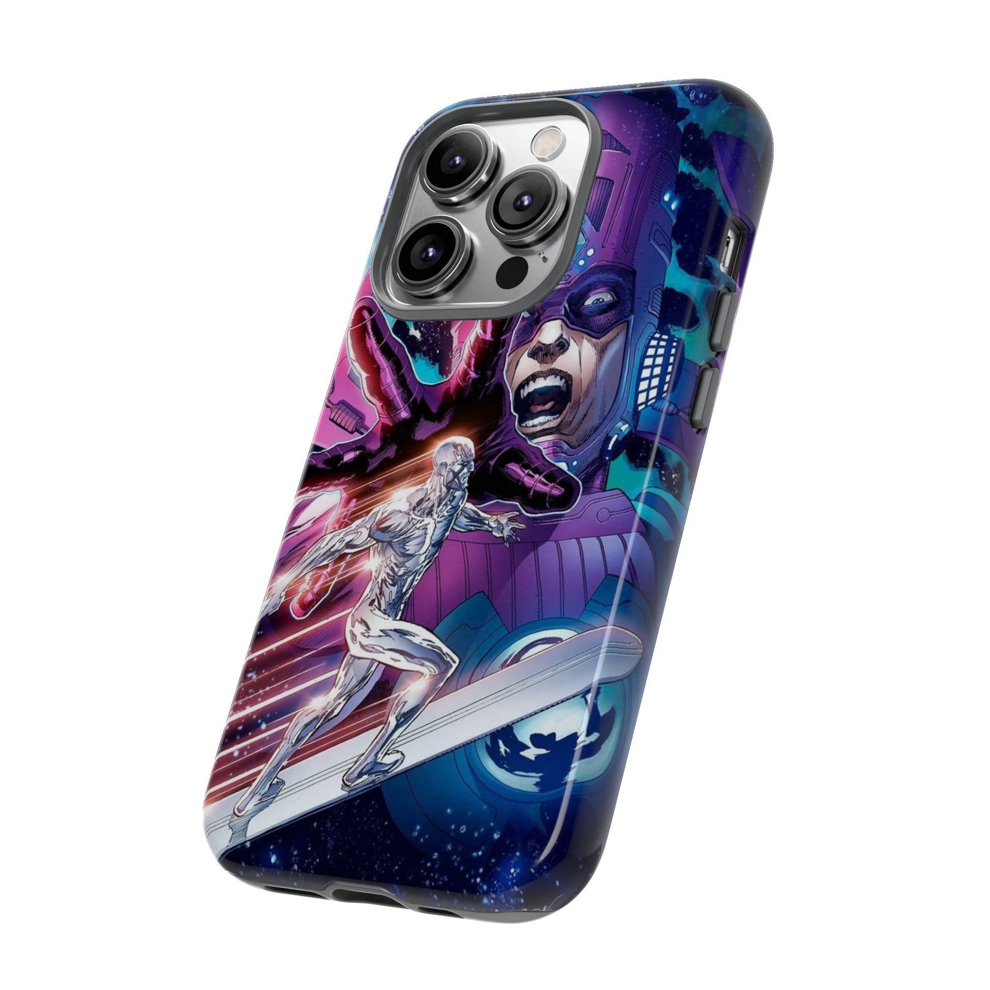 Galactus x Silver Surfer Marvel Phone Case, Tough Cases for iPhones, Samsung, and Pixel