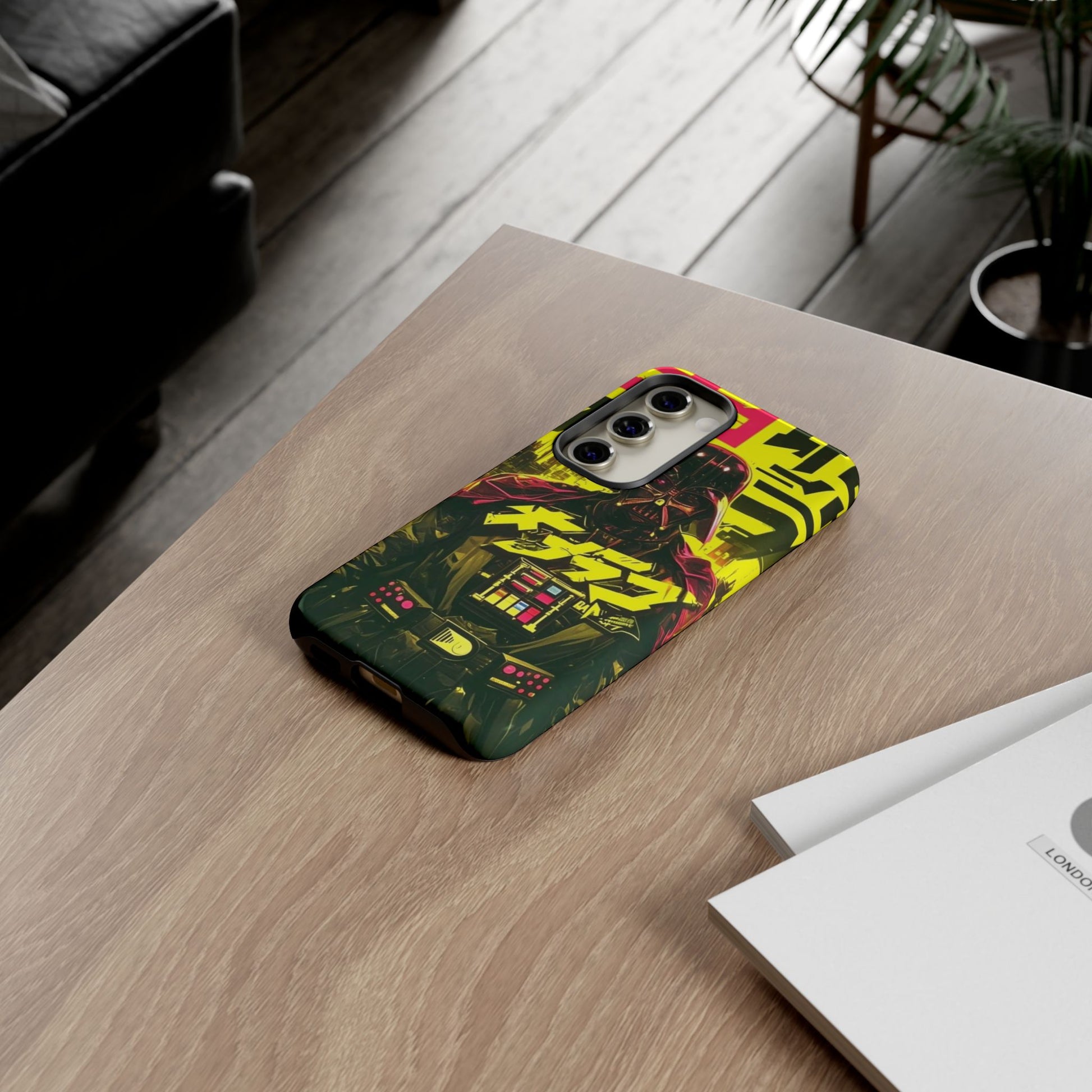 Cyberpunk X Vader Tough Cases for iPhones, Samsung, and Pixel