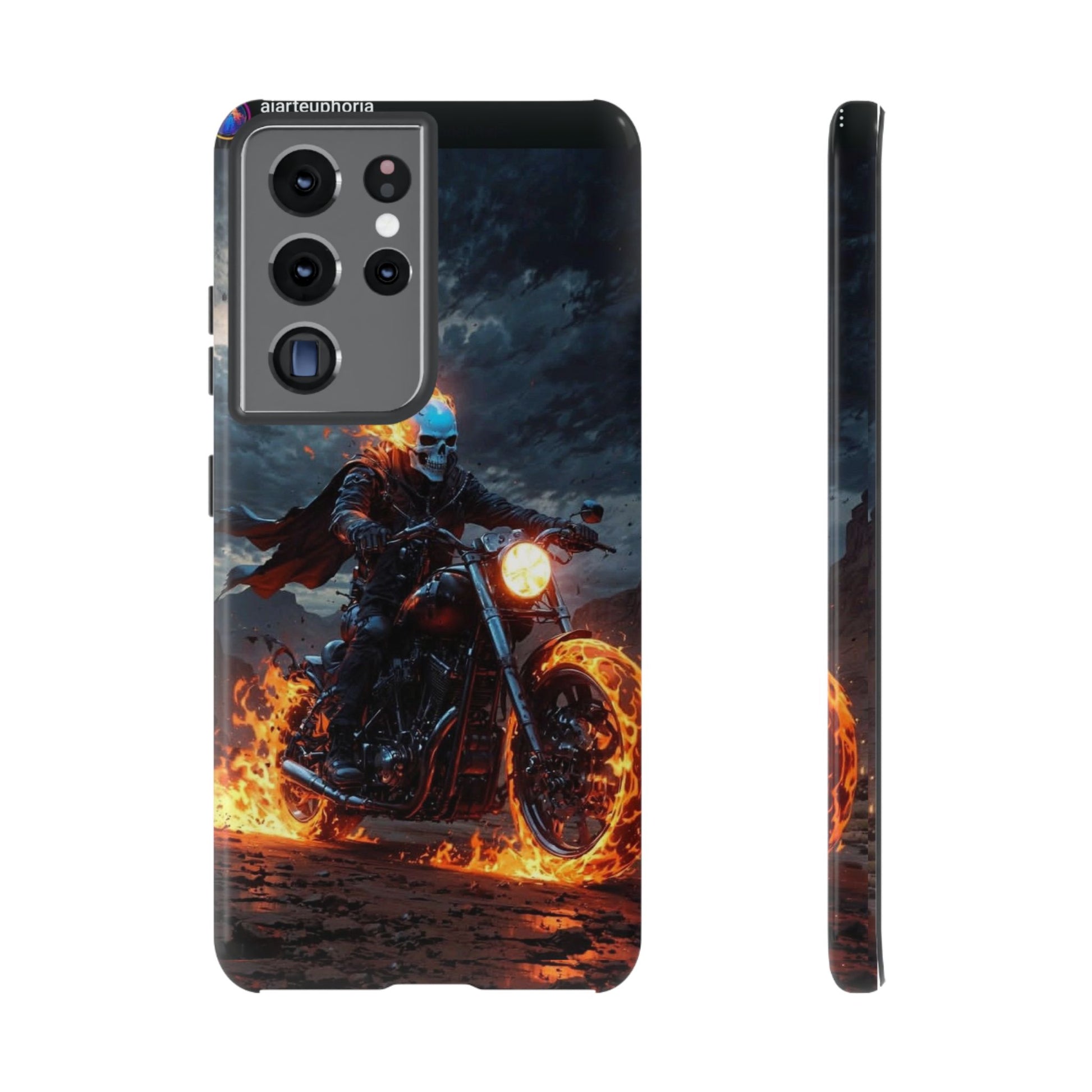 Marvel's Ghost Rider Tough Cases for iPhones, Samsung, and Pixel