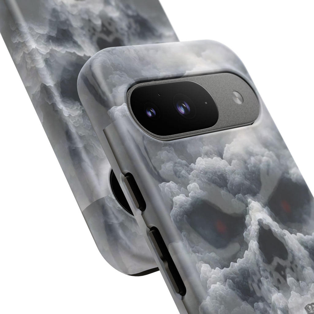 Skull Pirate Ship Football Buccaneers Tough Cases for iPhones, Samsung, and Pixel