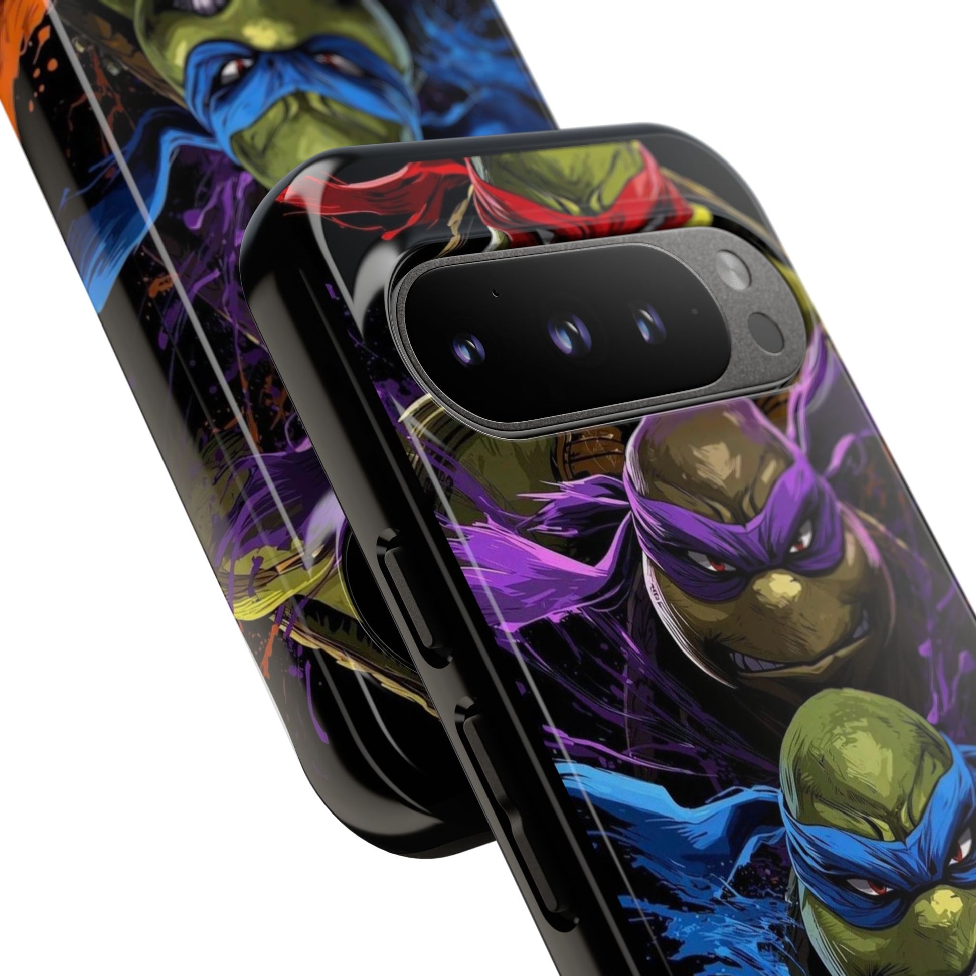 Ninja Turtles Tough Cases for iPhones, Samsung, and Pixel