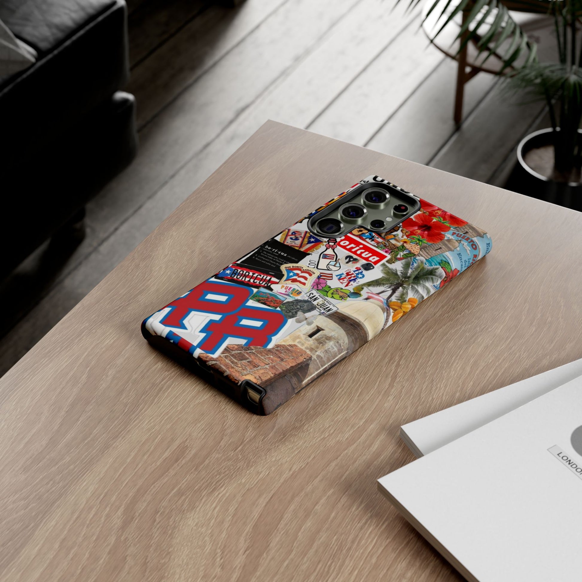 Puerto Rico Boricua Art Tough Cases for iPhones, Samsung, and Pixel