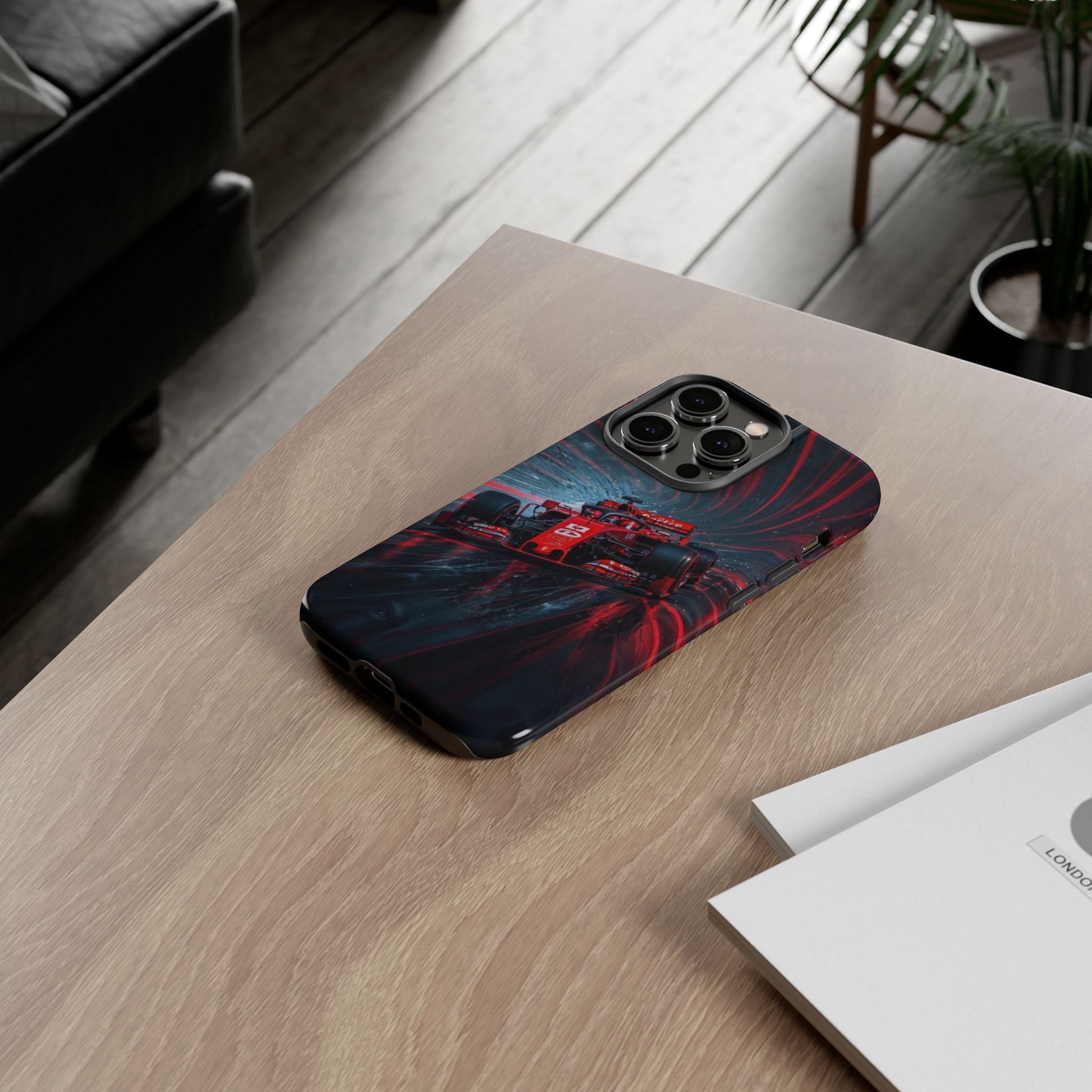F1 Formula Race Car Phone Case, Tough Cases for iPhones, Samsung, and Pixel