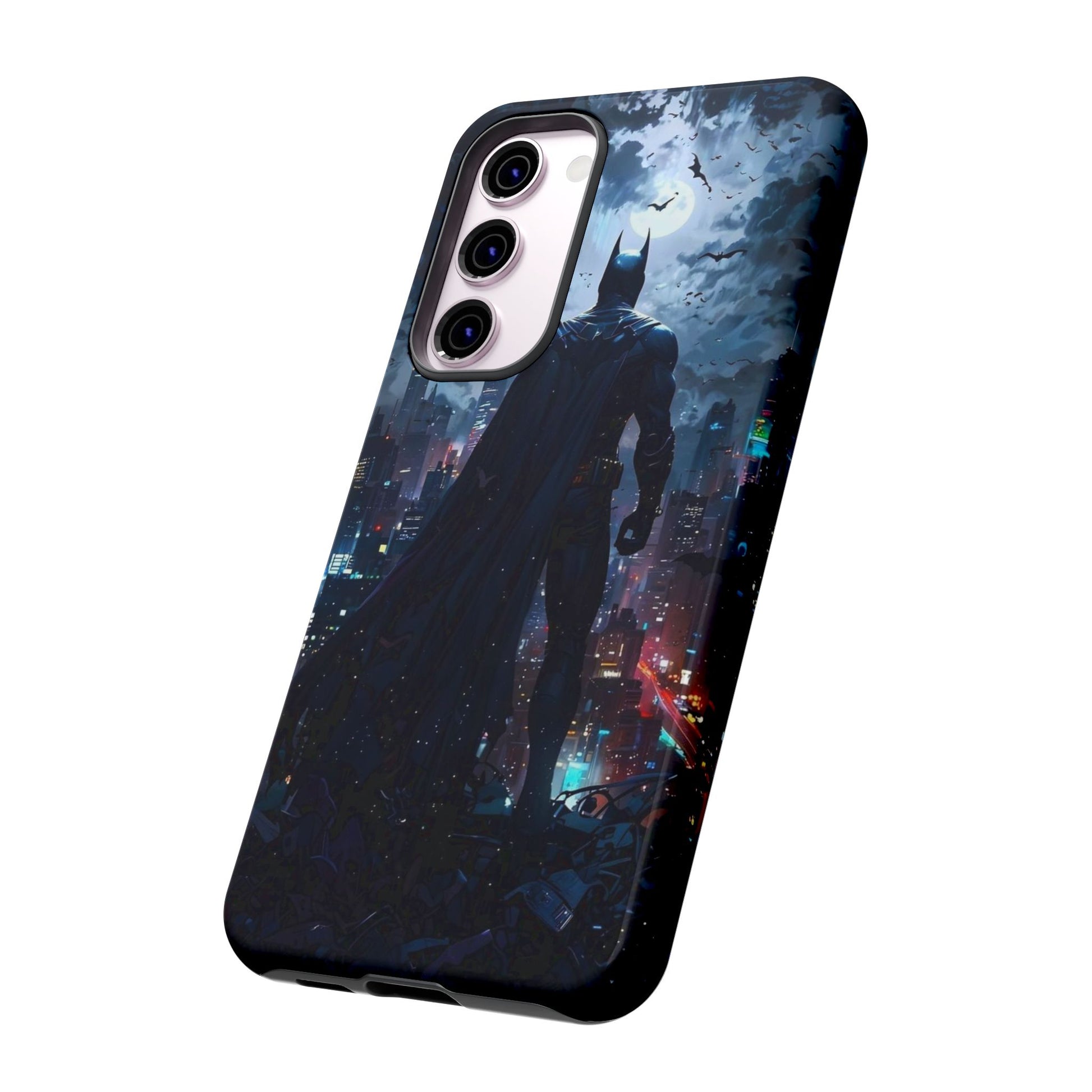 Gotham City Batman Tough Cases for iPhones, Samsung, and Pixel