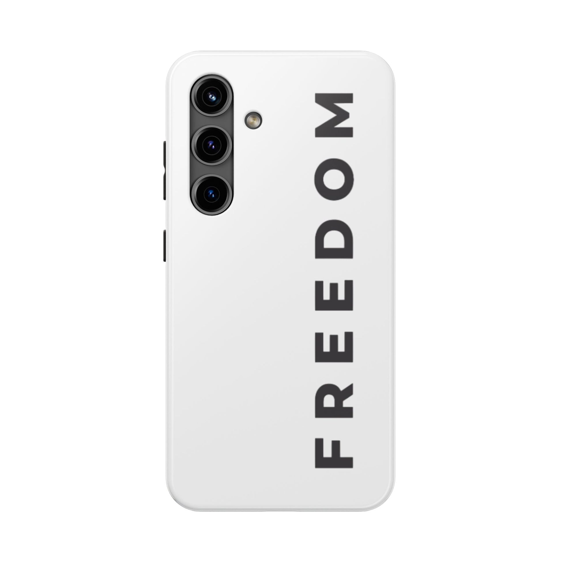 Charlie Kirk Freedom Theme Phone Cases for iPhones & Samsung Phones