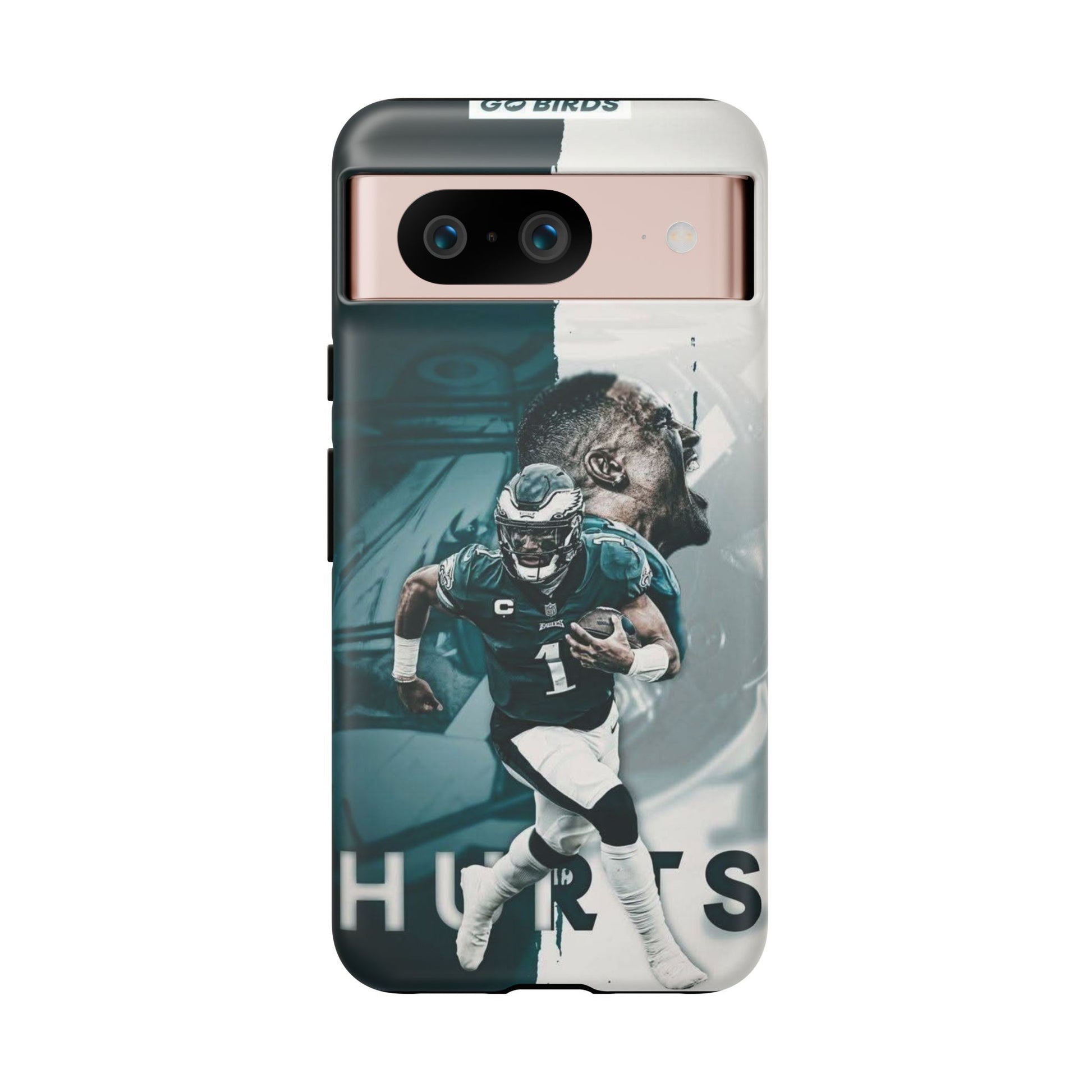 Jalen Hurts Eagles Football Tough Cases for iPhones, Samsung, and Pixel
