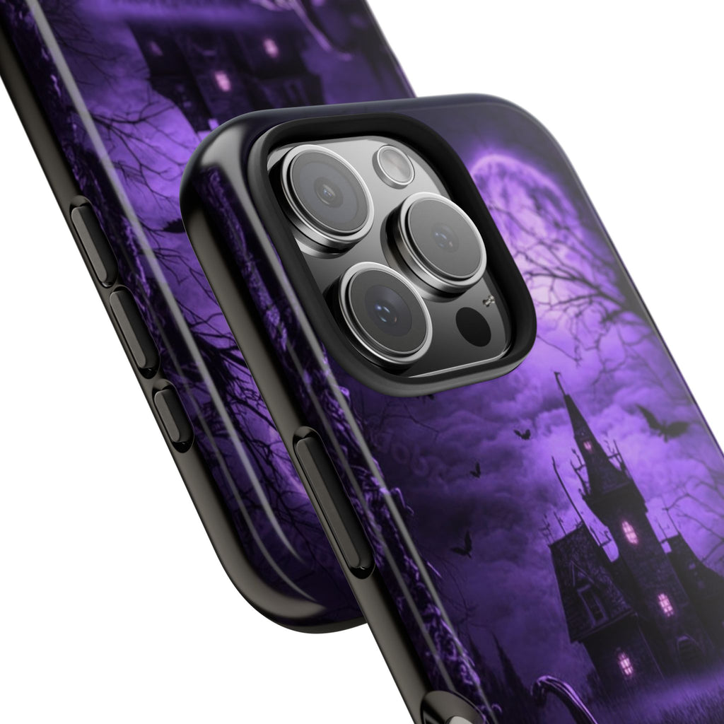Haunted House Halloween Theme Phone Cases for iPhones & Samsung Phones