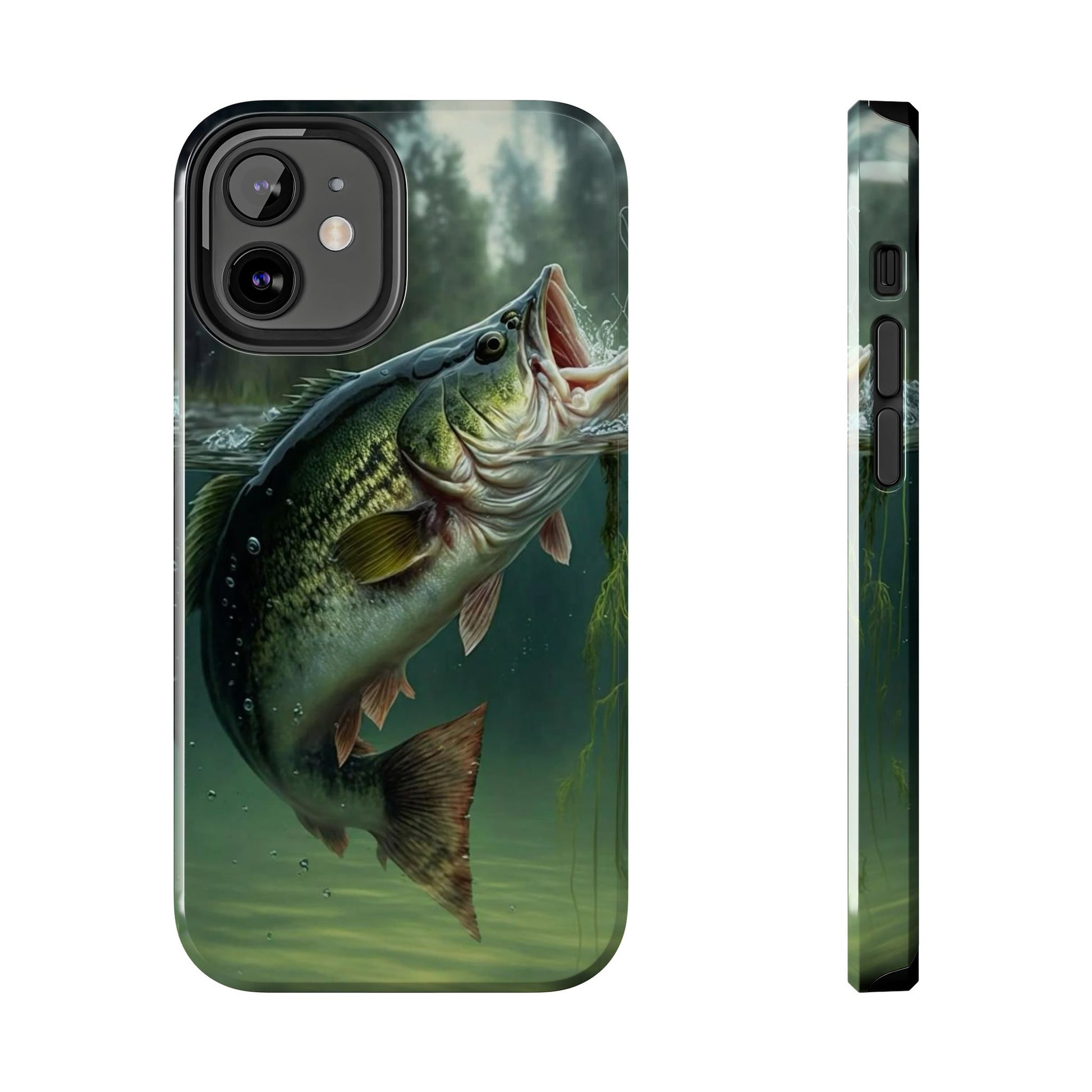 Large Mouth Bass Theme Phone Cases for iPhones & Samsung Phones