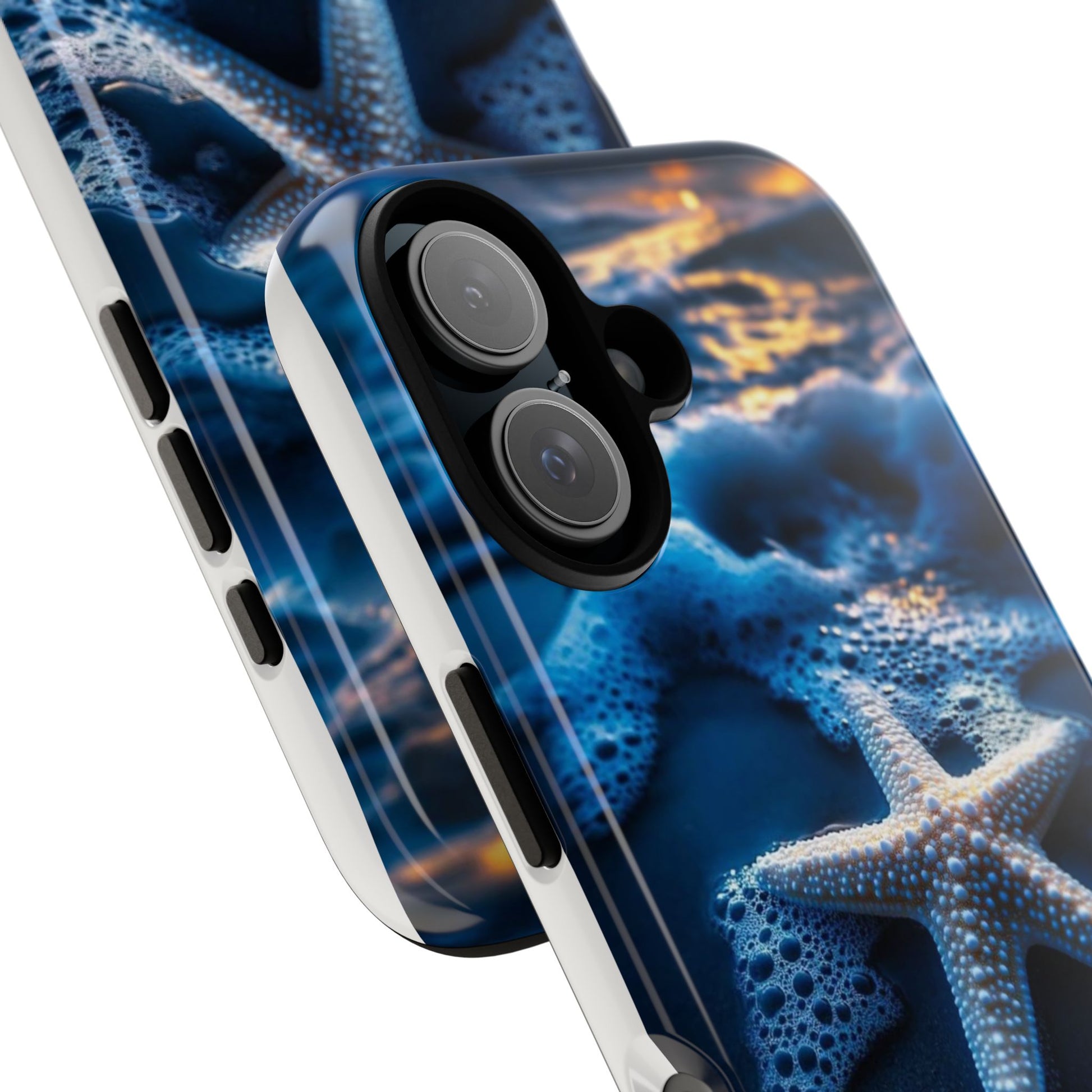 Starfish Beach Tough Cases for iPhones, Samsung, and Pixel