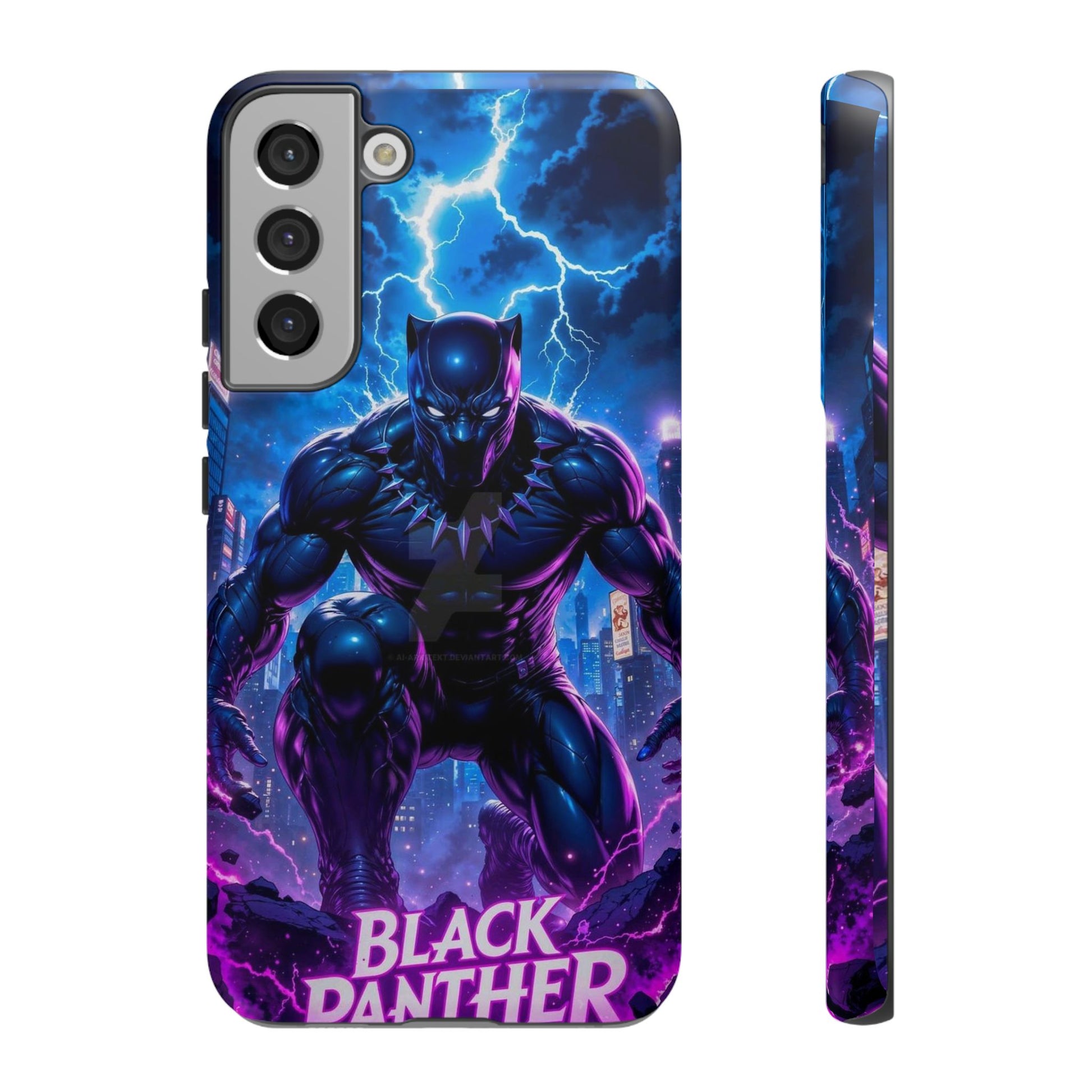 Black Panther Phone Case, Tough Cases for iPhones, Samsung, and Pixel
