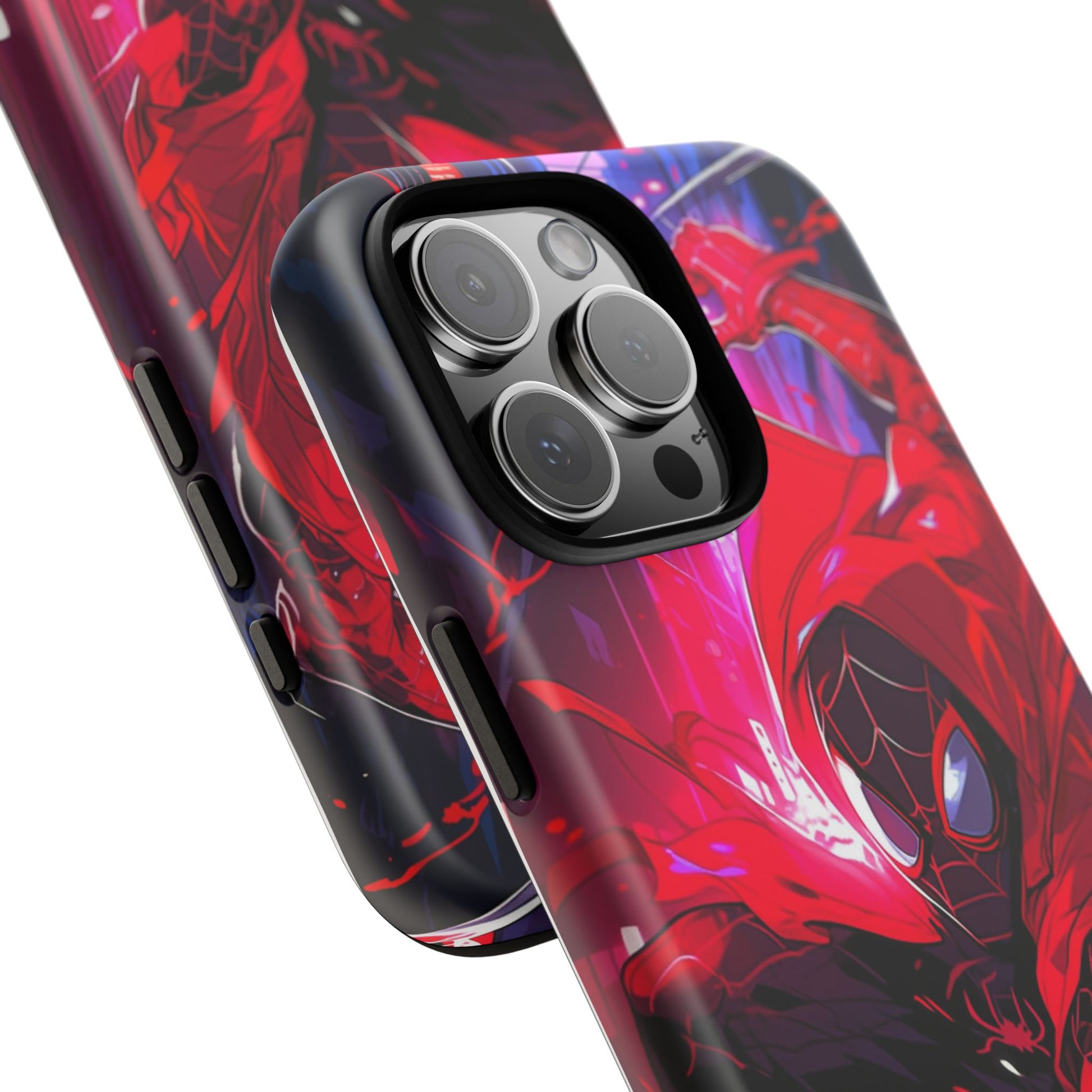 Miles Morales Spiderman Phone Case, Tough Cases for iPhones, Samsung, and Pixel