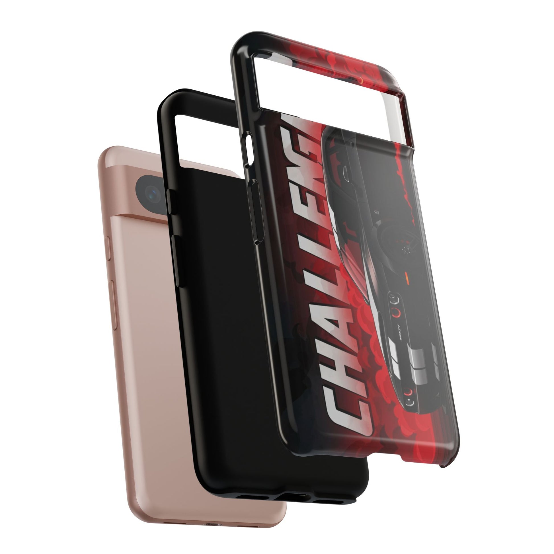 Hellcat Challenger Durable Tough Cases for iPhones, Samsung, and Pixel