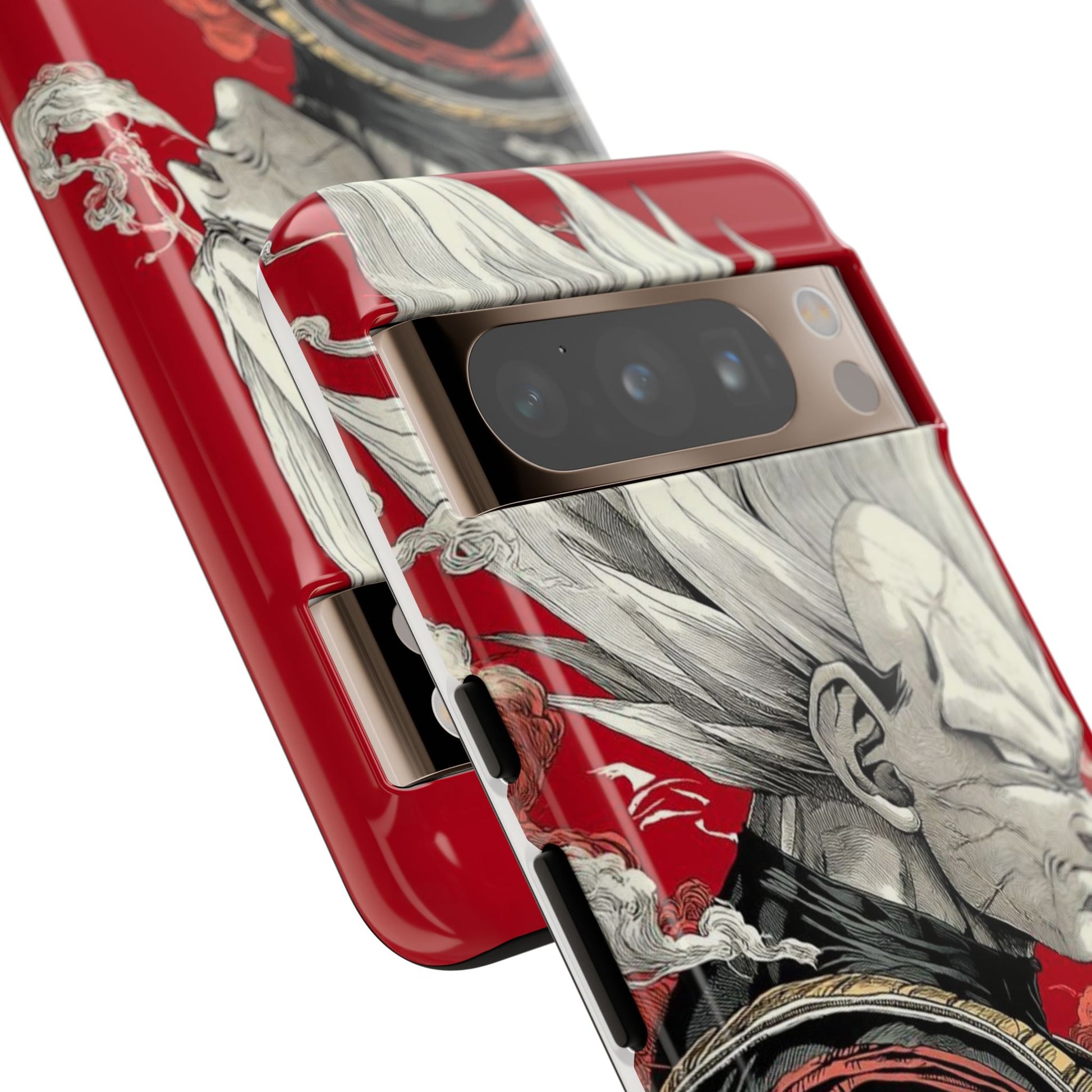 Dragon Ball Z Vegeta Anime Tough Cases for iPhones, Samsung, and Pixel