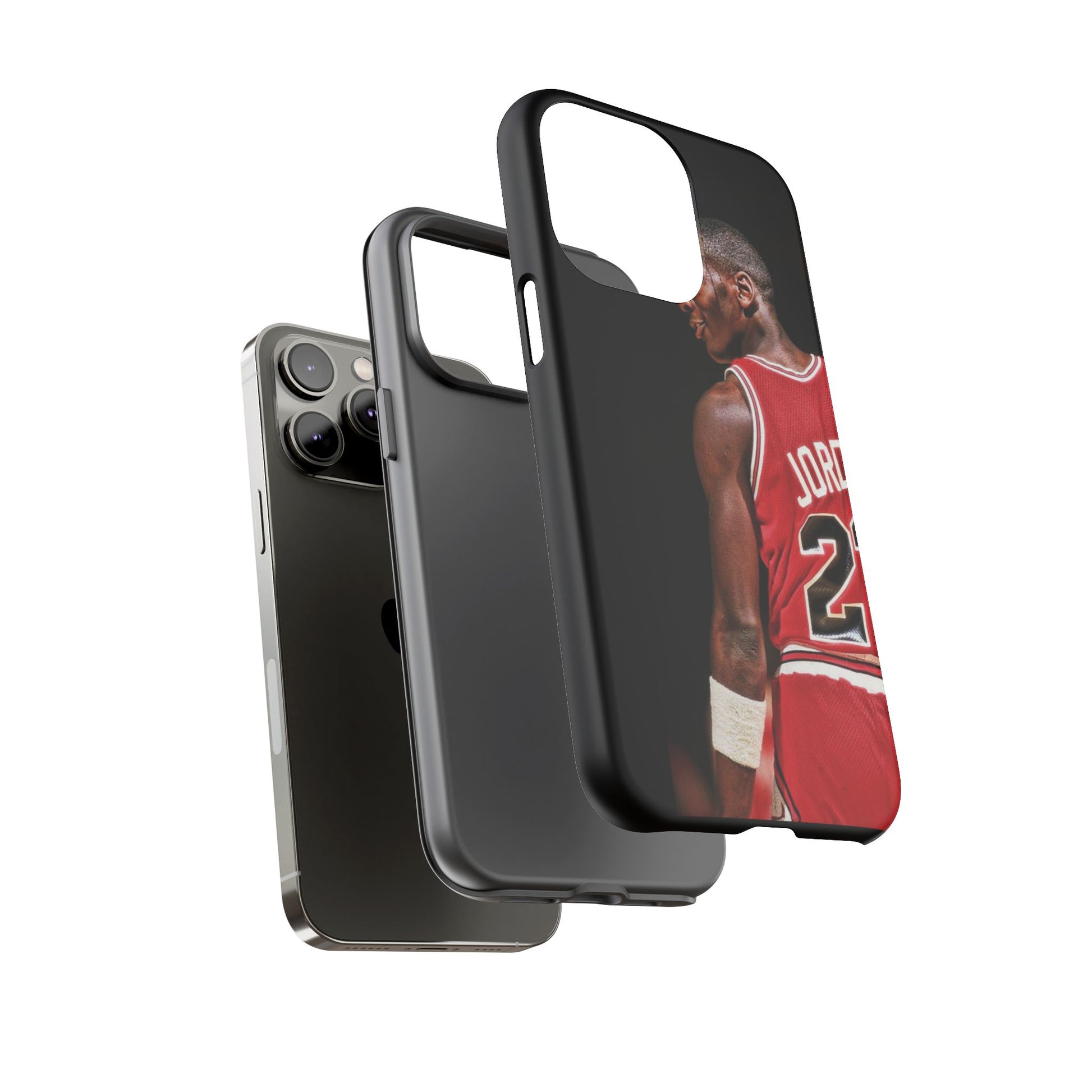 Basketball Legend Michael Jordan Tough Cases for iPhones, Samsung, and Pixel