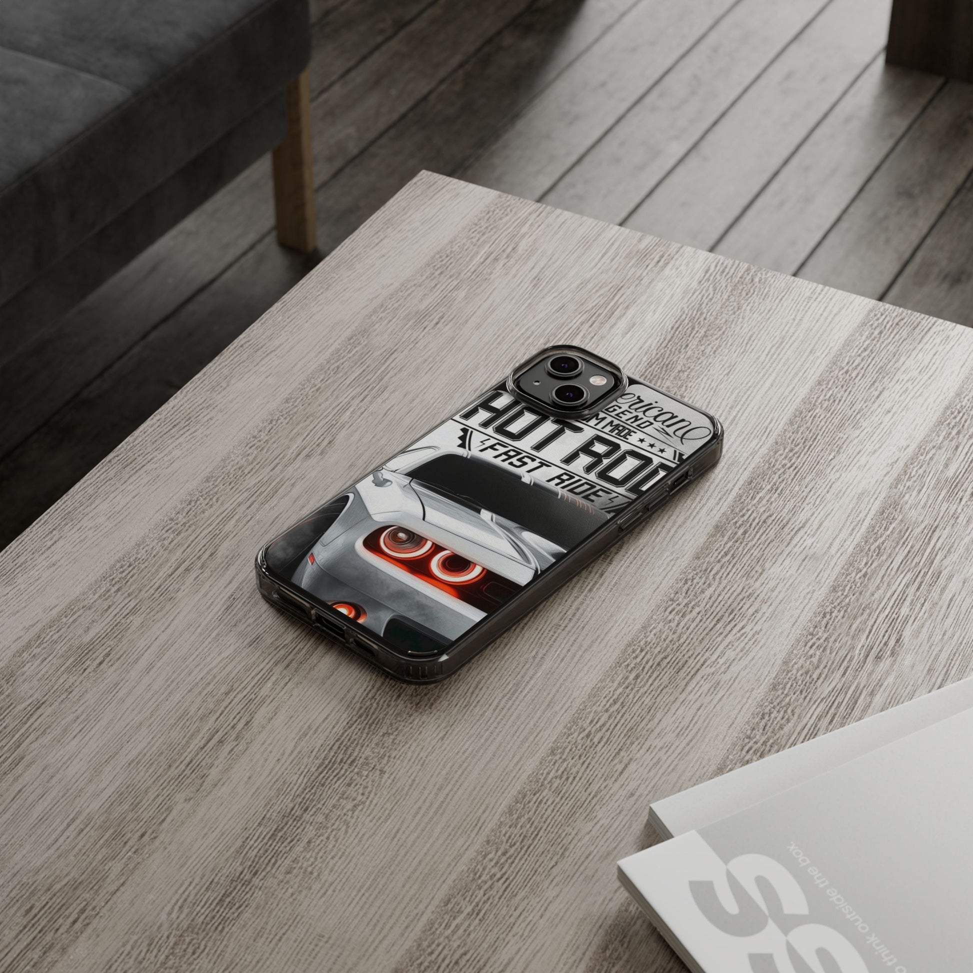 American Hot Rod Hell Cat Case for iPhone and Samsung phone