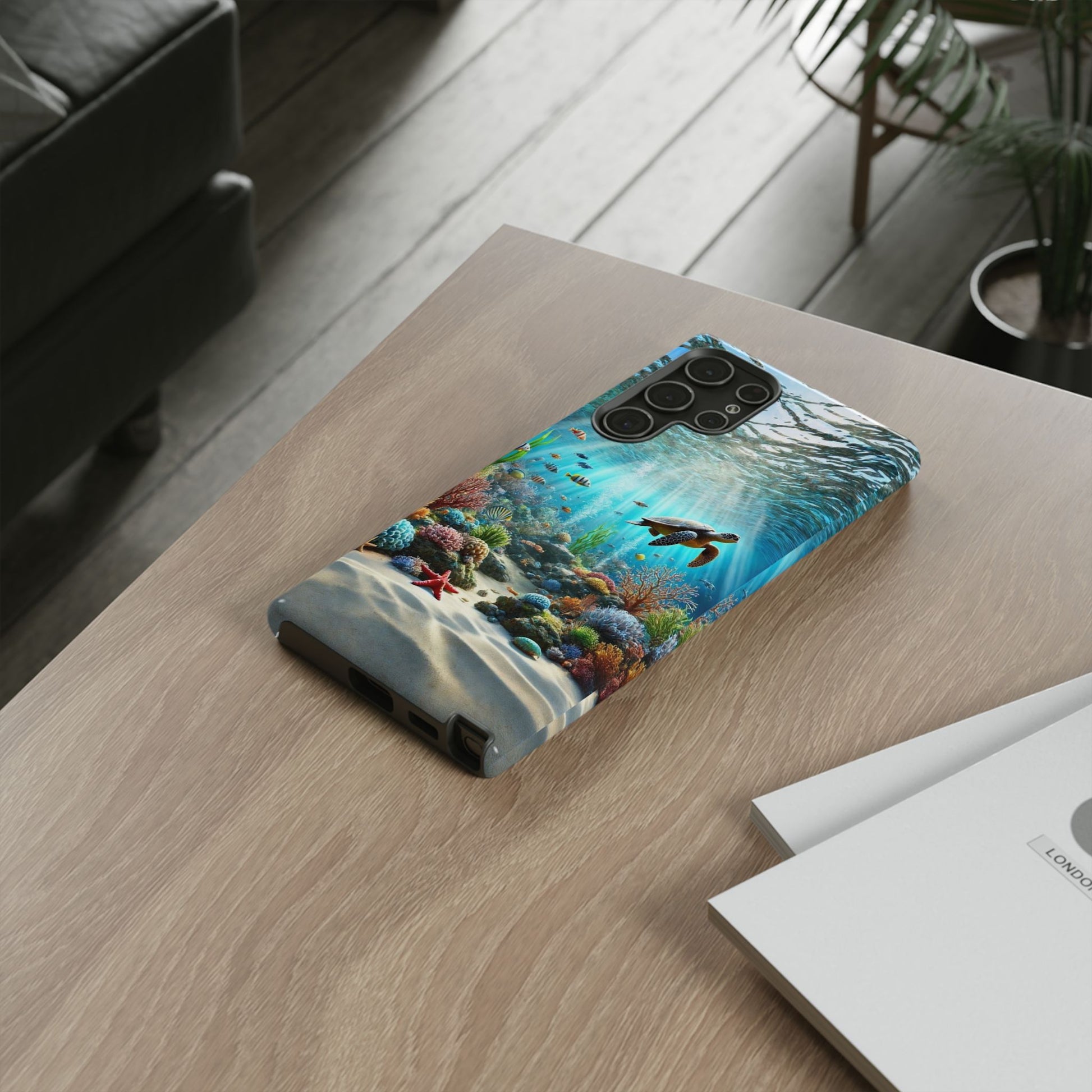 Under Sea Landscape Tough Cases for iPhones, Samsung, and Pixel