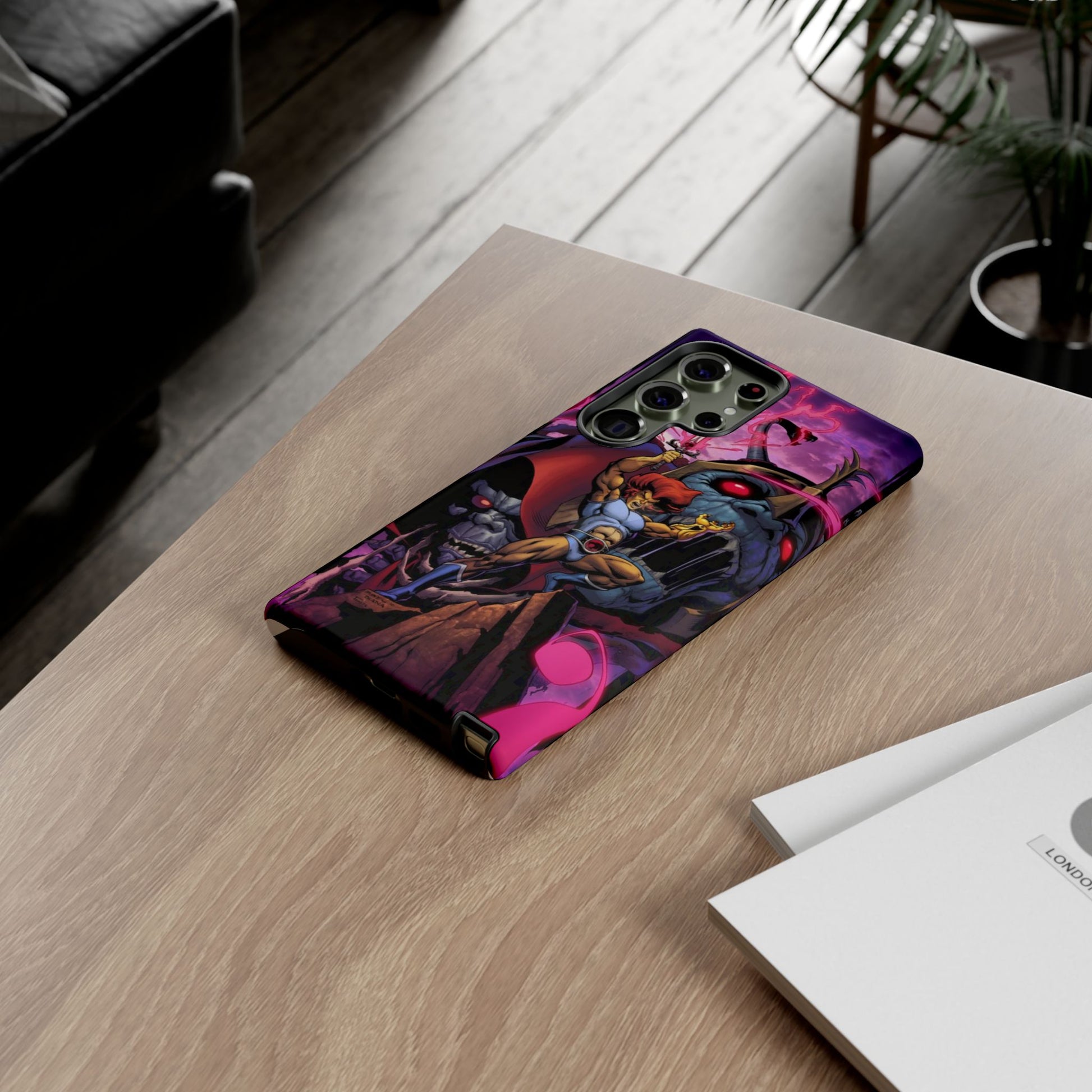 Thundercats Lion O x Mumra Tough Cases for iPhones, Samsung, and Pixel