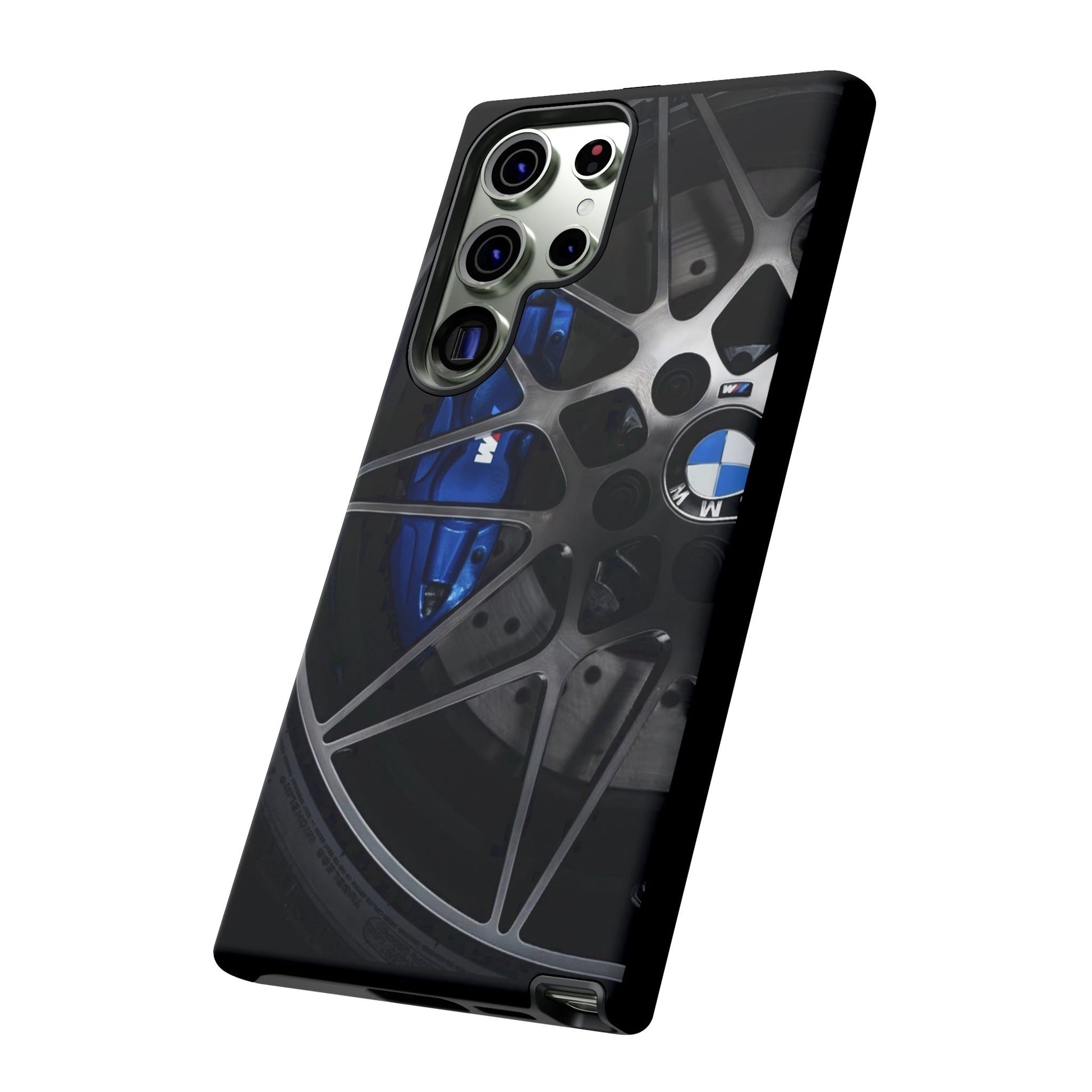 BMW M3 Racing Wheels Tough Cases for iPhones, Samsung, and Pixel