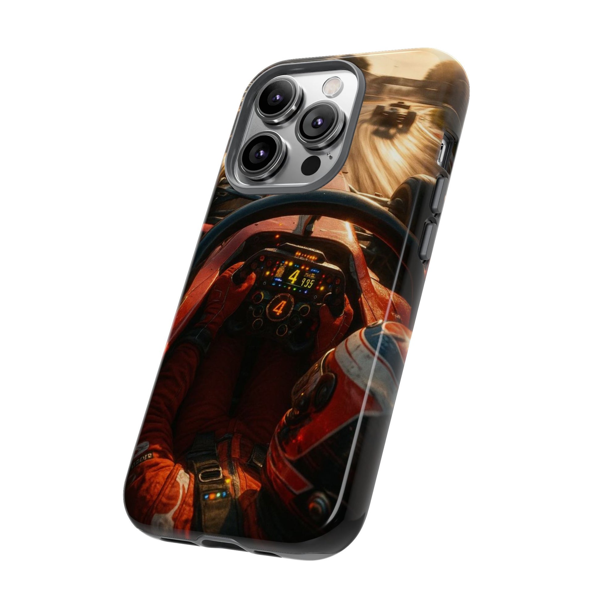Formula 1 Cockpit Phone Case, Tough Cases for iPhones, Samsung, and Pixel