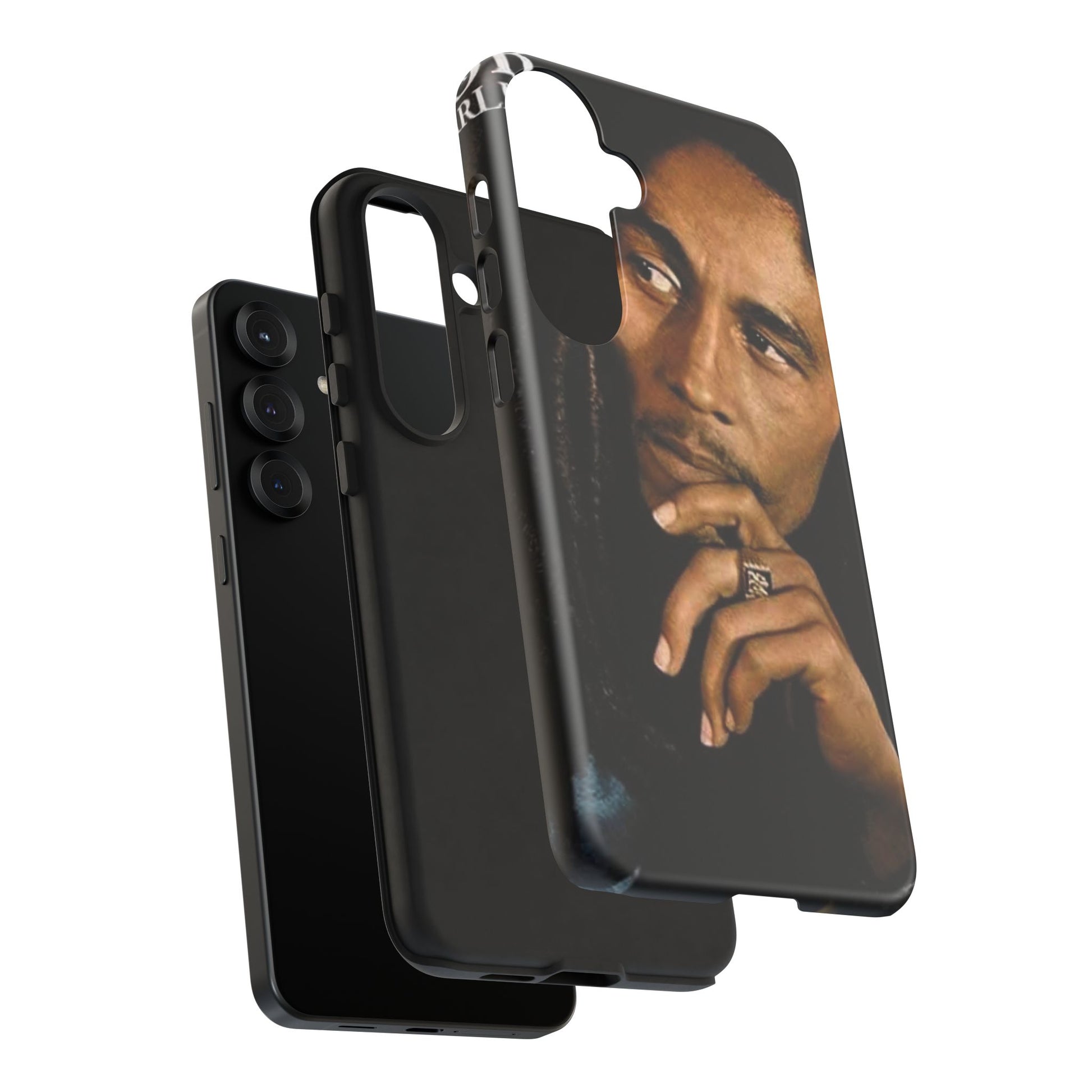 Marley Reggae Tough Cases for iPhones, Samsung, and Pixel