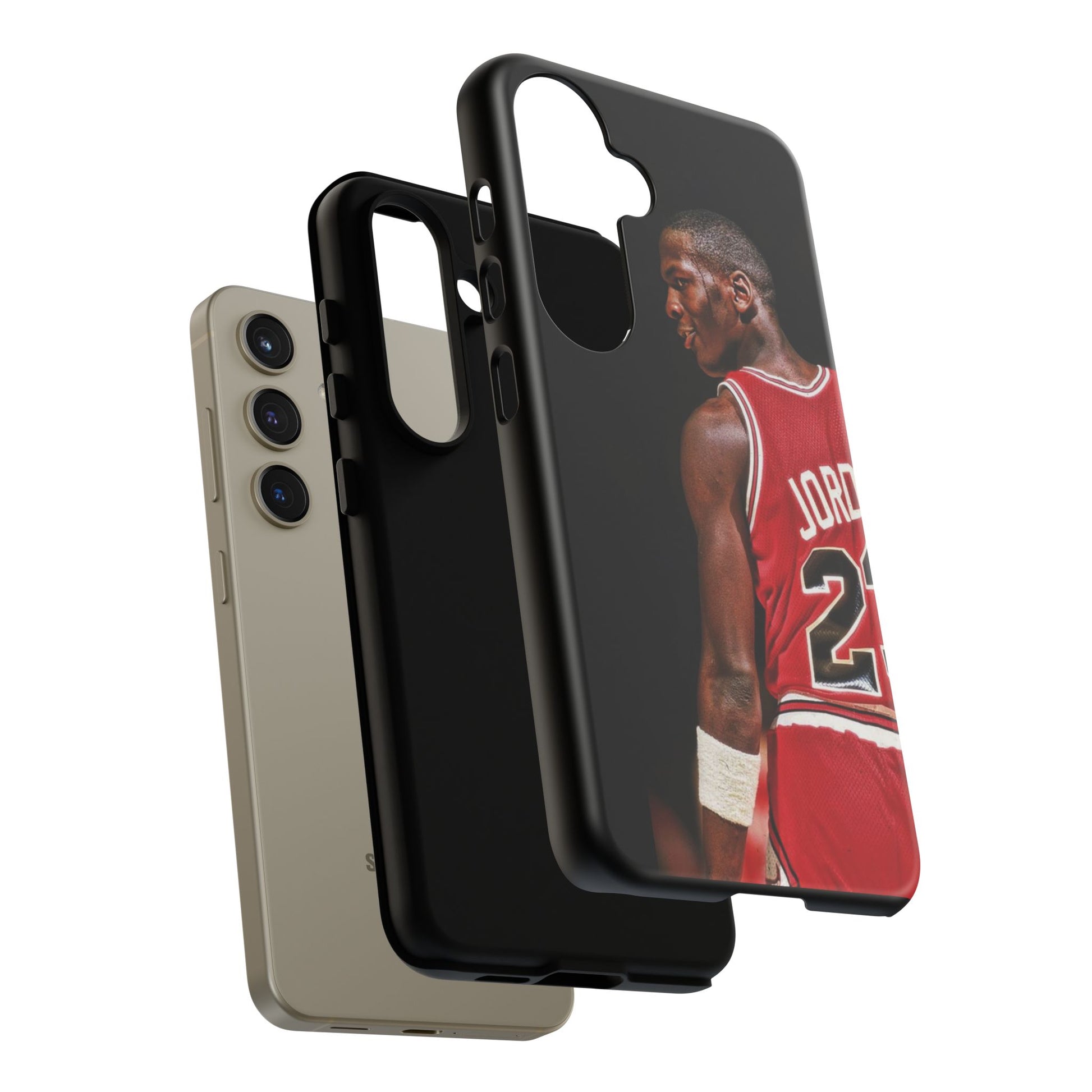 Basketball Legend Michael Jordan Tough Cases for iPhones, Samsung, and Pixel