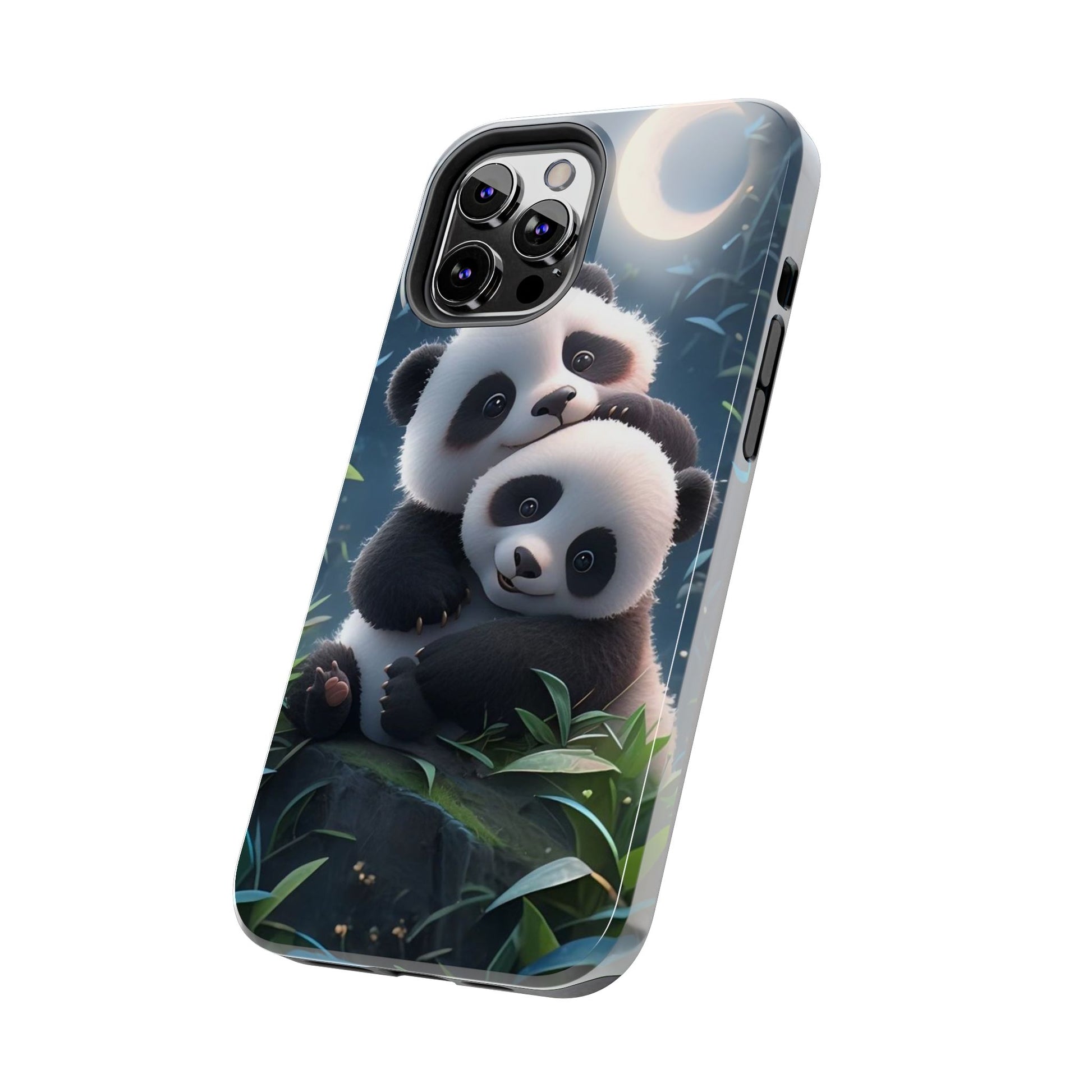 Hugging Pandas Theme Phone Cases for iPhones & Samsung Phones
